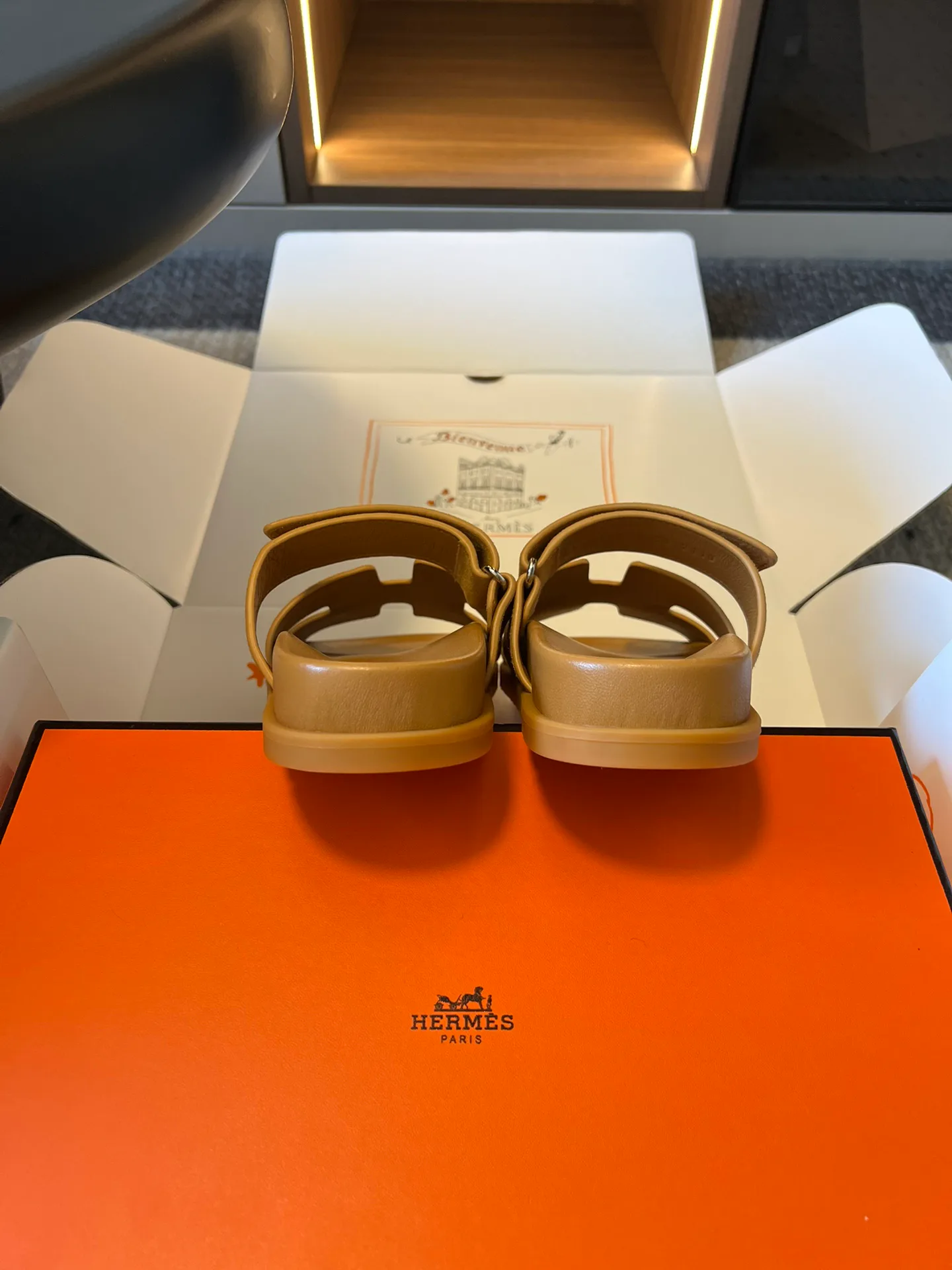 Шлепанцы Женские Hermes 12777608