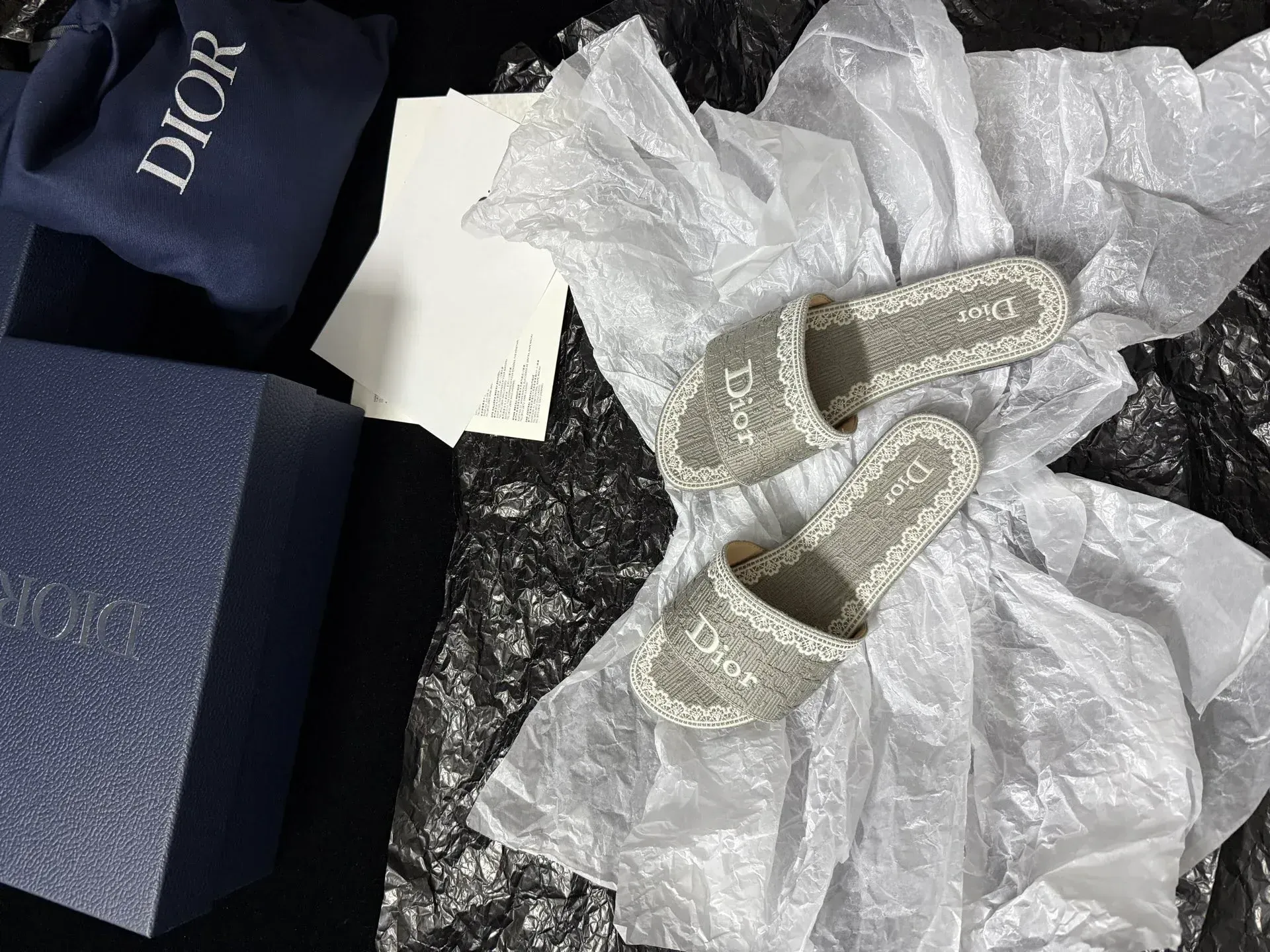 Шлепанцы Женские Christian Dior 578423