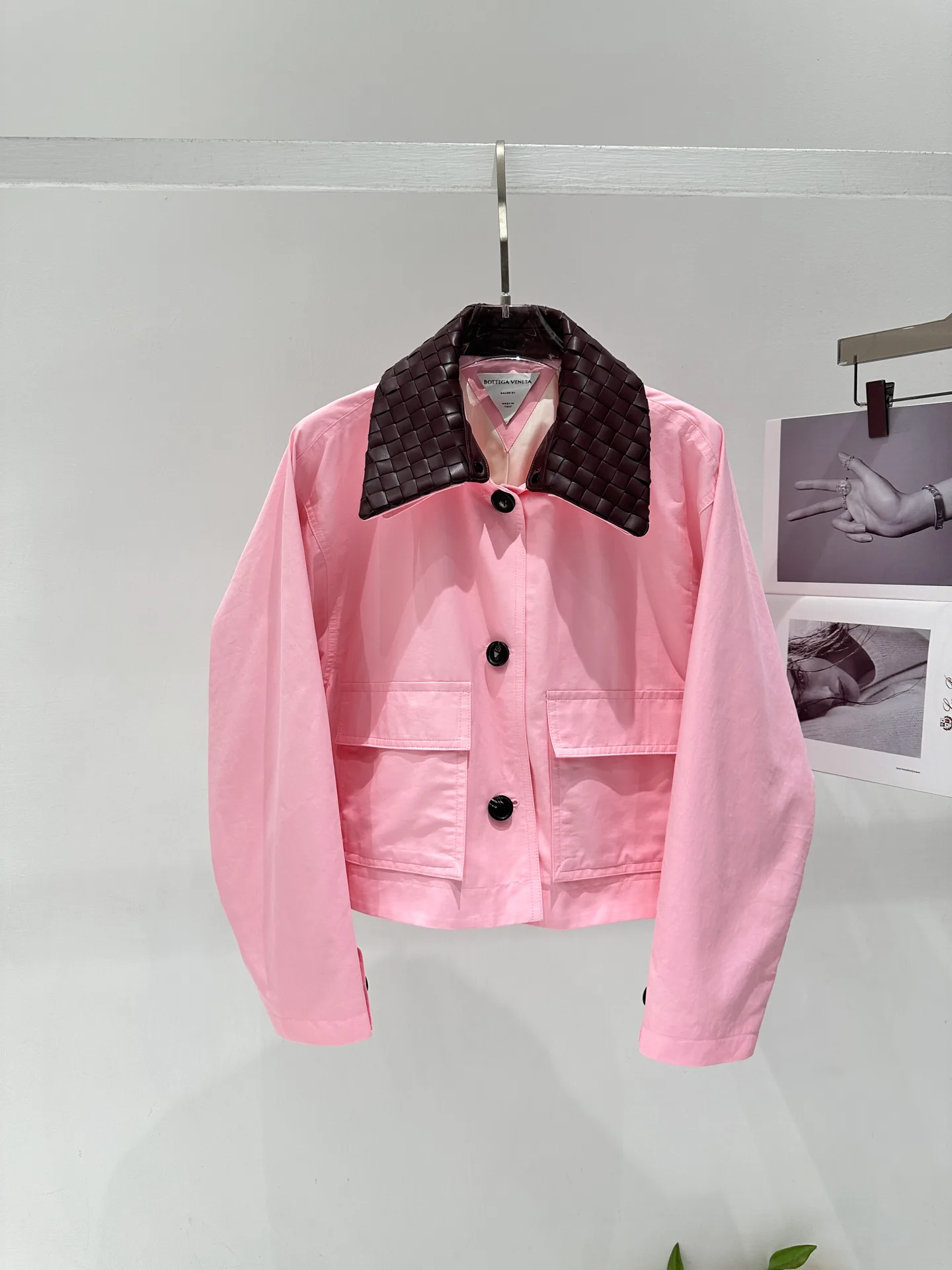 Кожаные Куртки И Дублёнки Женские Bottega Veneta 11759389