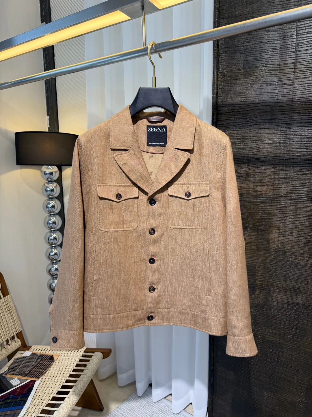 Рубашки Мужские Zegna 10969212