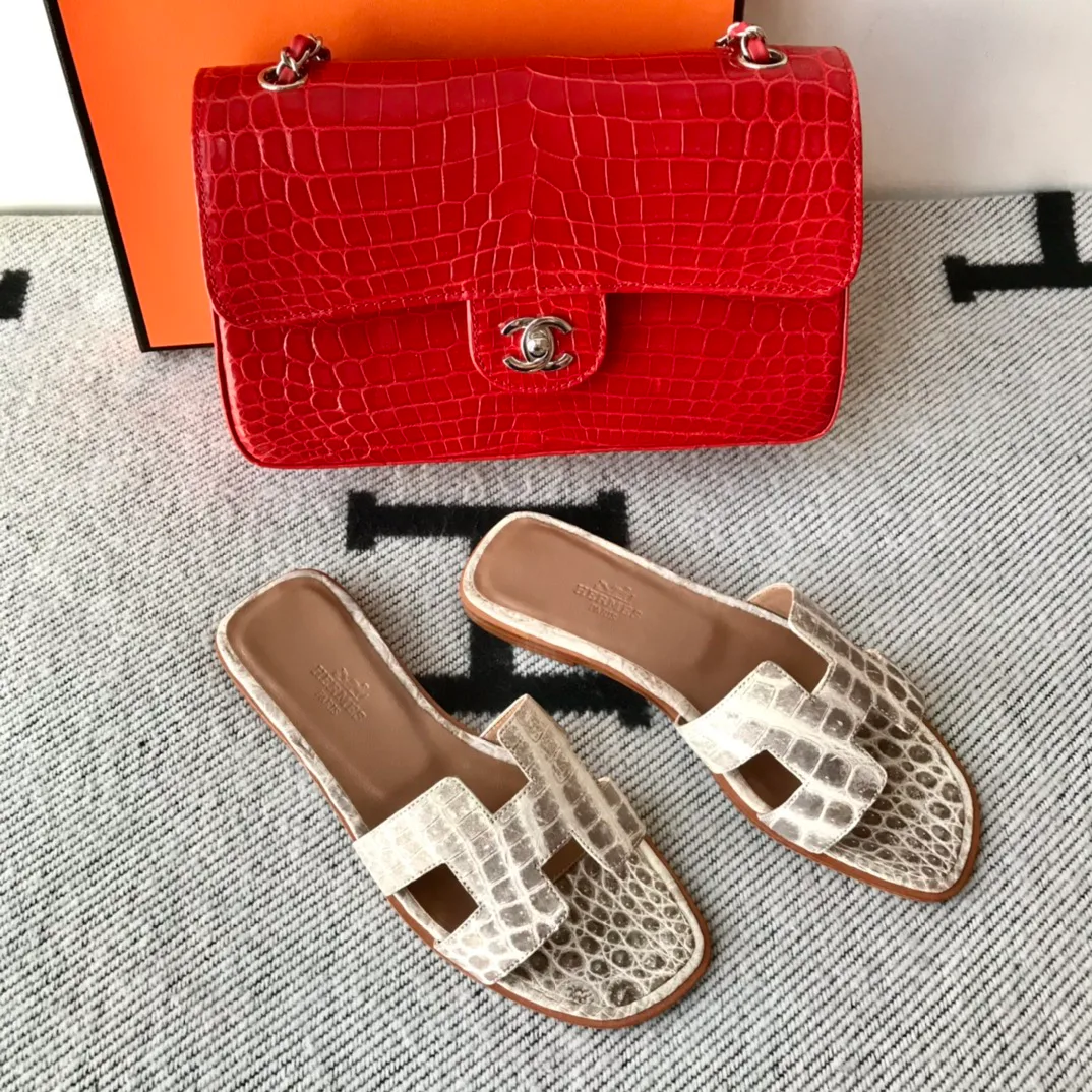 Шлепанцы Женские Hermes 3967478