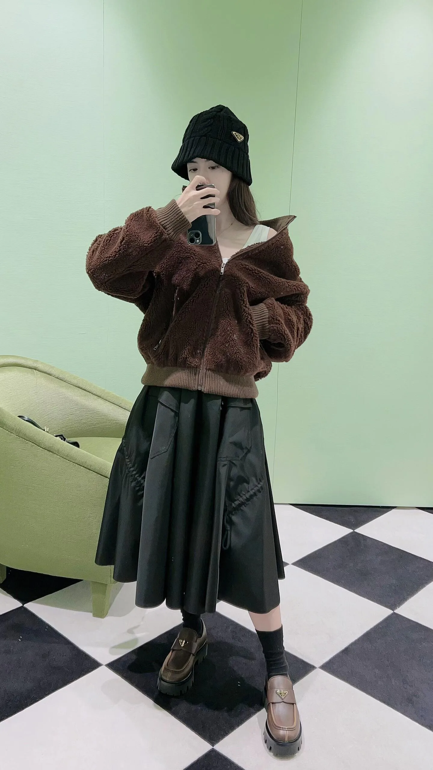 Куртки И Пуховики Женские Prada 785755