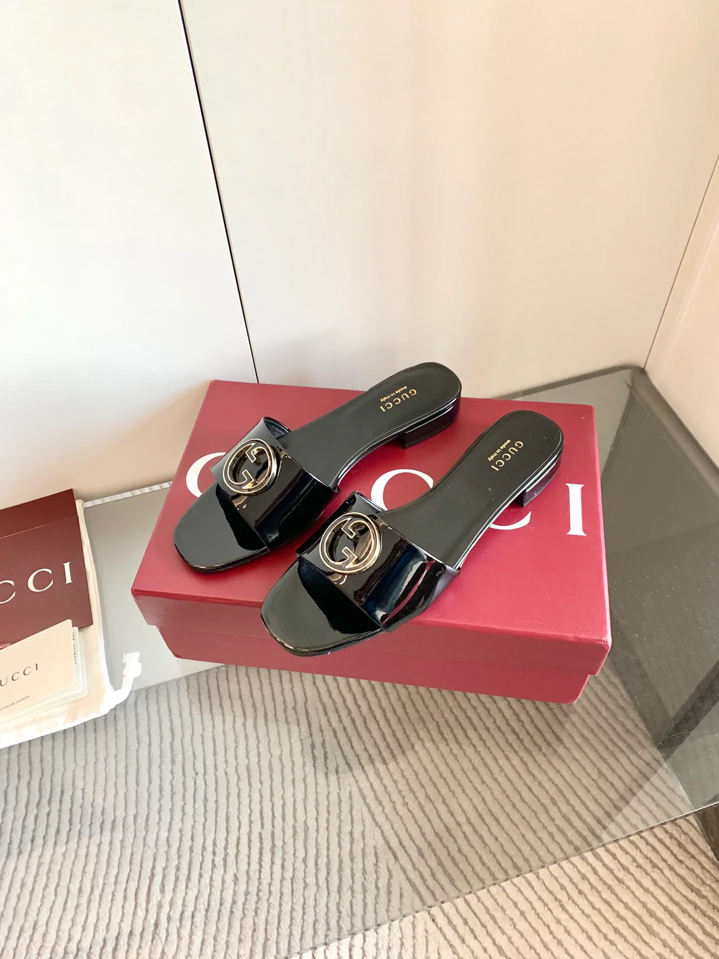 Шлепанцы Женские Gucci 28055