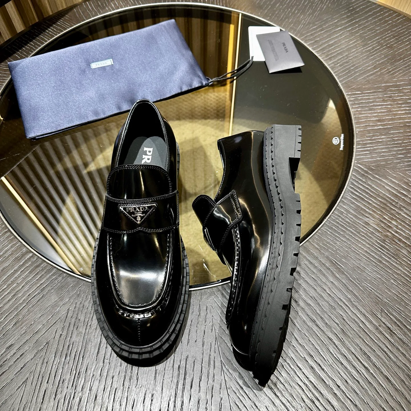 Лоферы И Туфли Мужские Prada 18192299