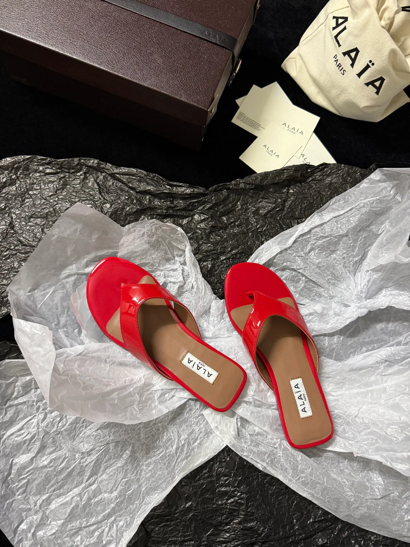 Шлепанцы Женские Alaia 1083625