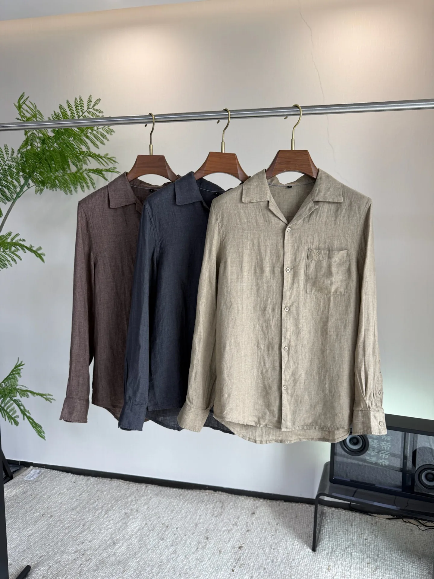 Рубашки Мужские Brunello Cucinelli 12953210