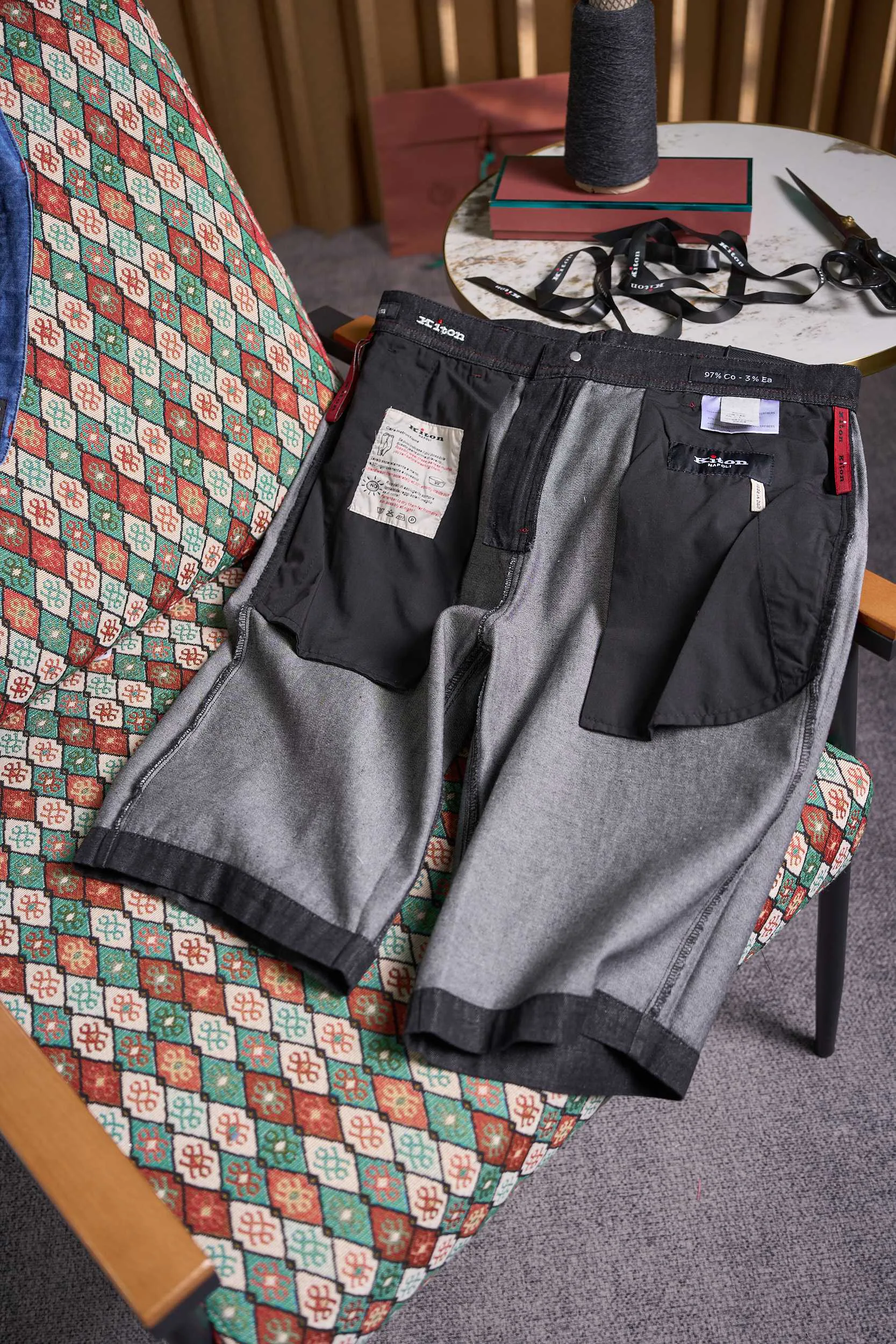 Шорты Мужские Kiton 11506356