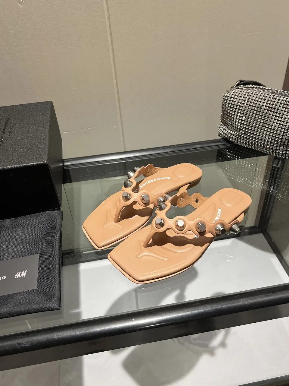 Шлепанцы Женские Alexander Wang 13401296
