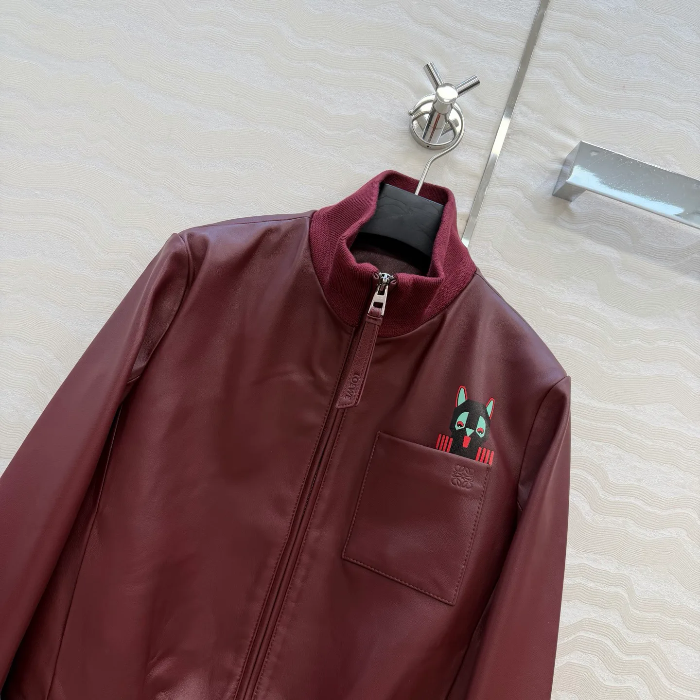 Кожаные Куртки И Дублёнки Женские Loewe 1407776