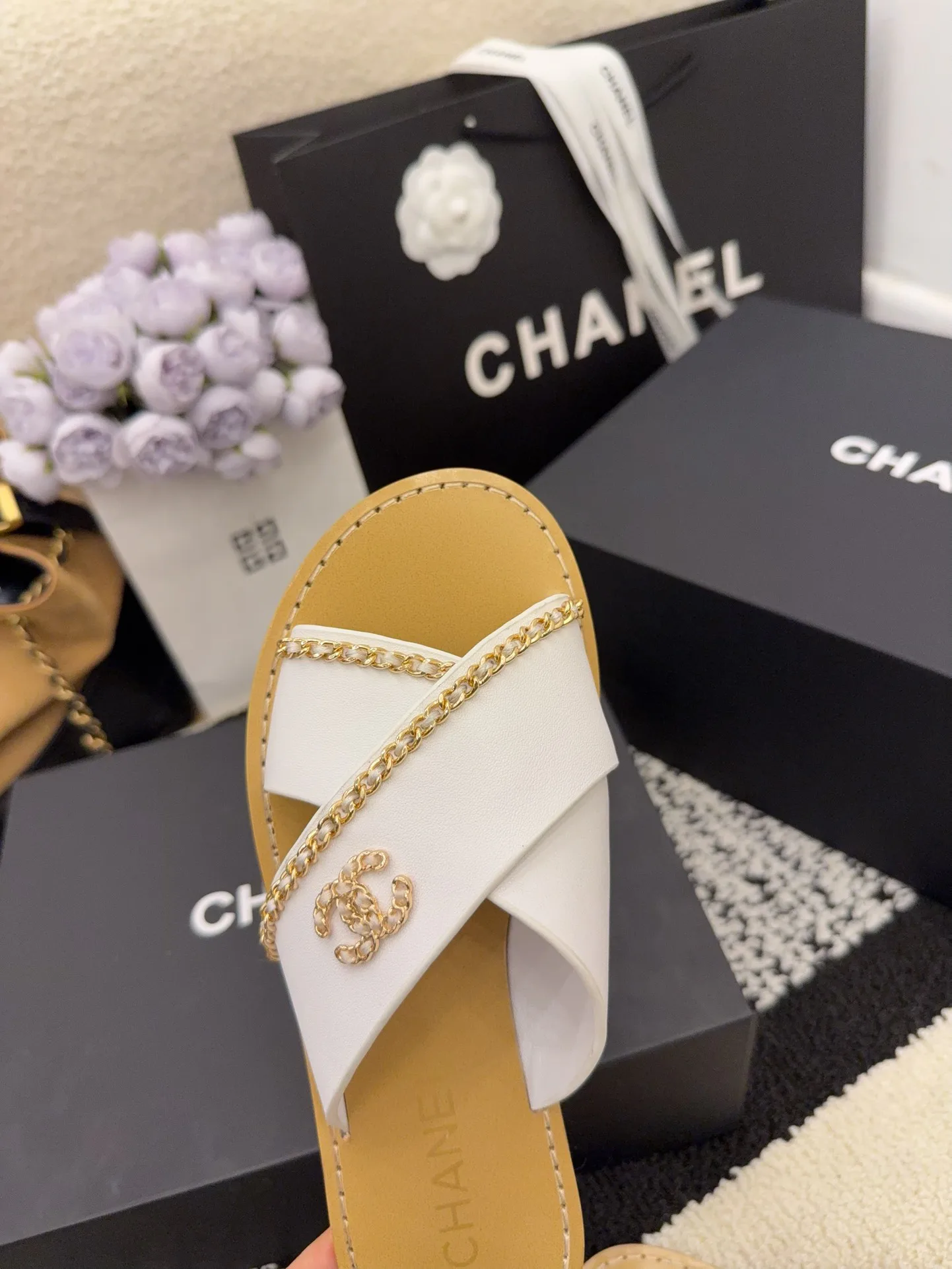 Шлепанцы Женские Chanel 804198