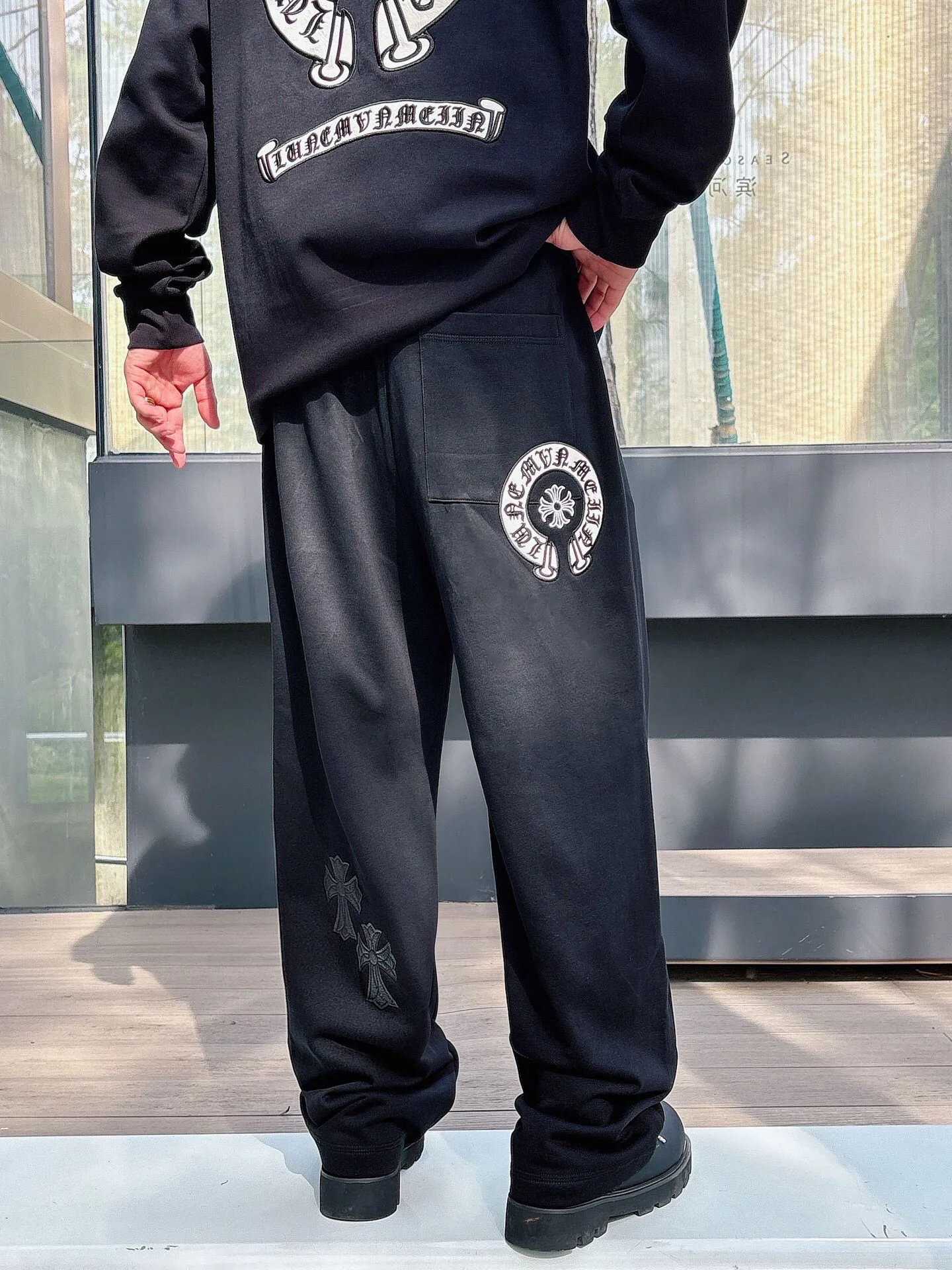 Брюки Мужские Chrome Hearts 787568