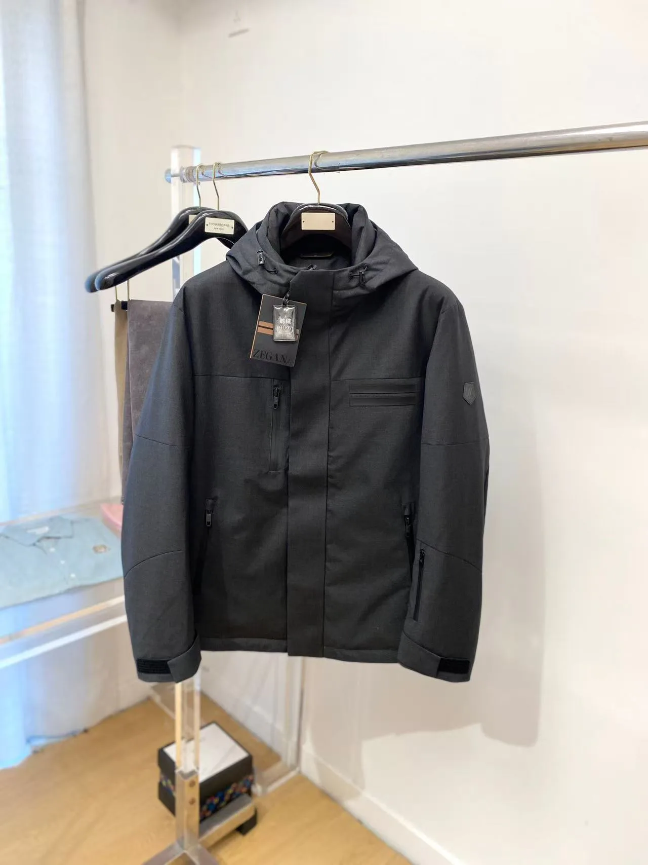 Куртки И Пуховики Мужские Zegna 1537445