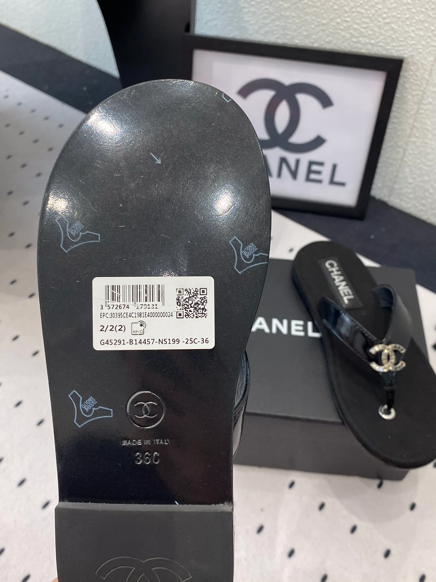 Шлепанцы Женские Chanel 36145