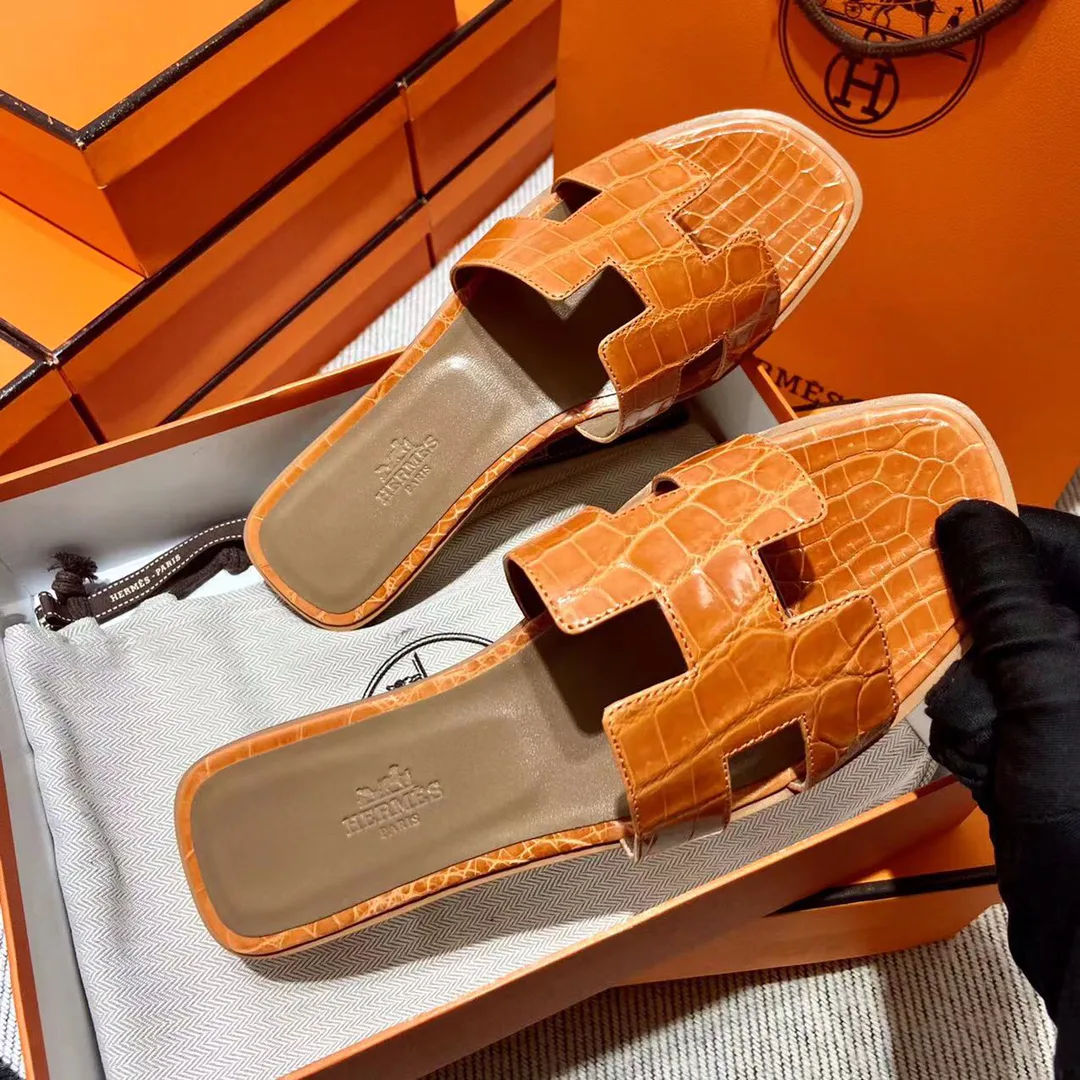 Шлепанцы Женские Hermes 4340638