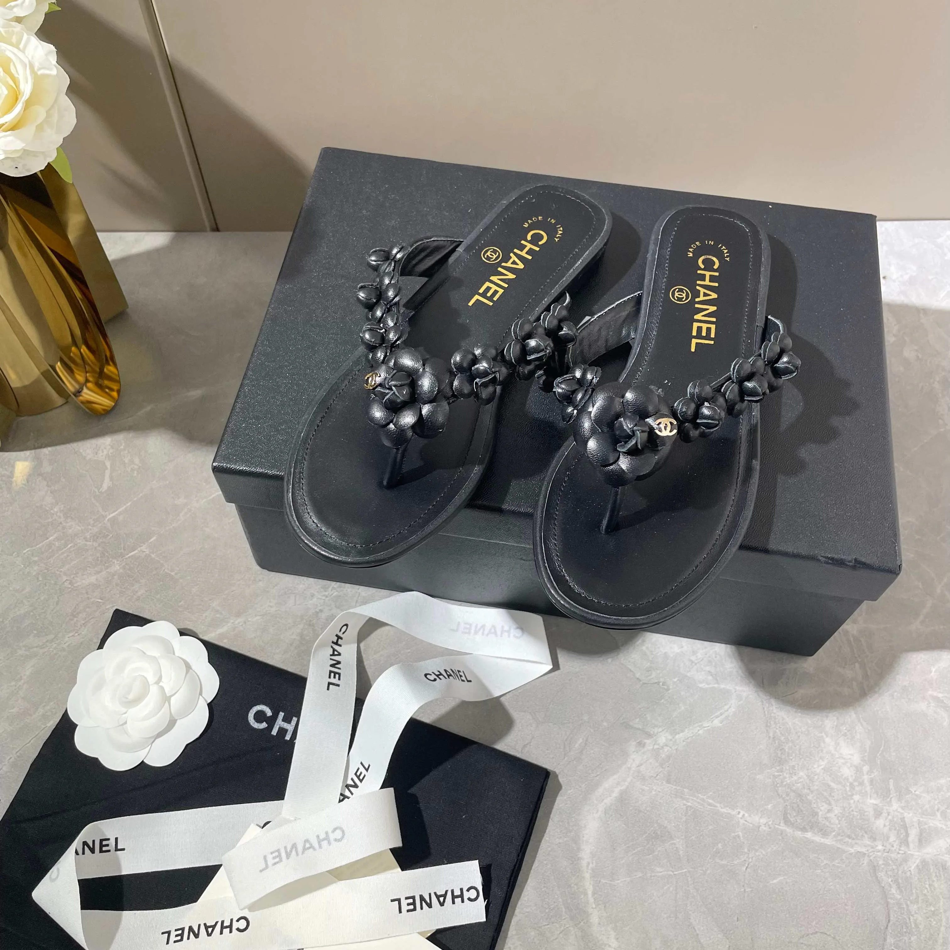 Шлепанцы Женские Chanel 17947070
