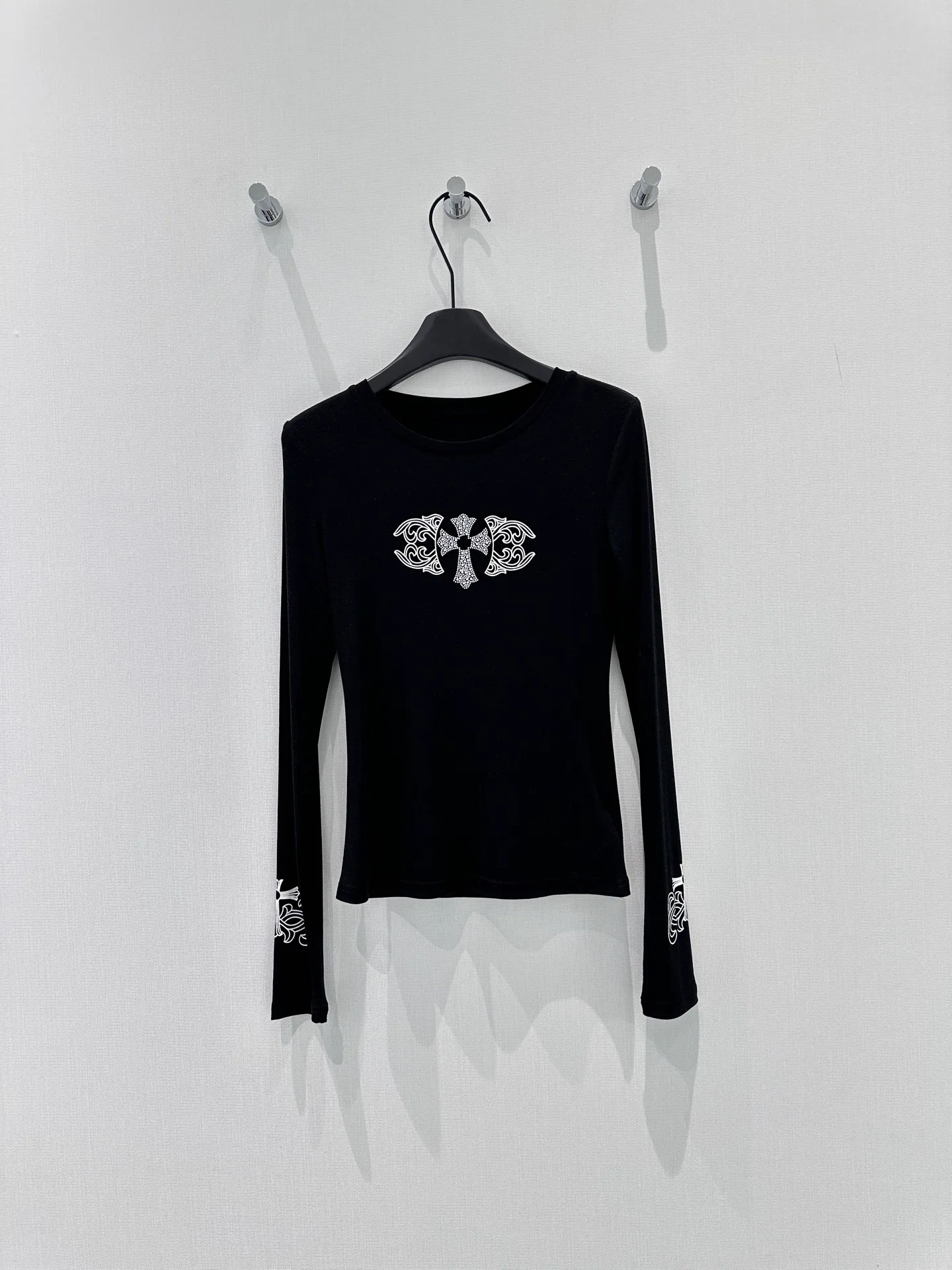 Лонгсливы Женские Chrome Hearts 1461144