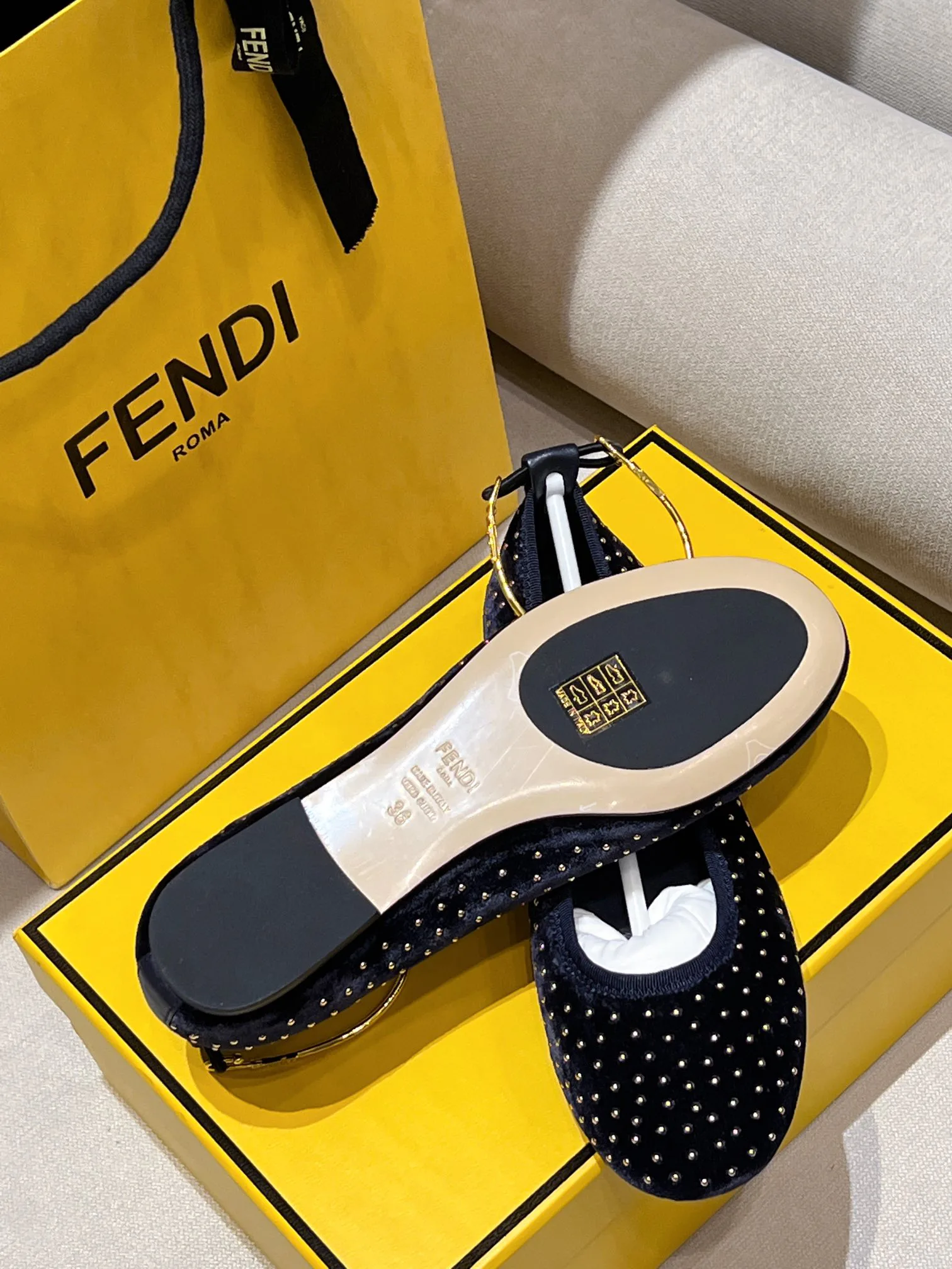 Балетки Женские Fendi 139645