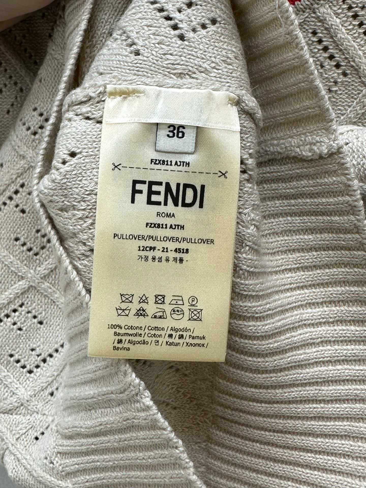 Джемперы И Свитеры Женские Fendi 12666040