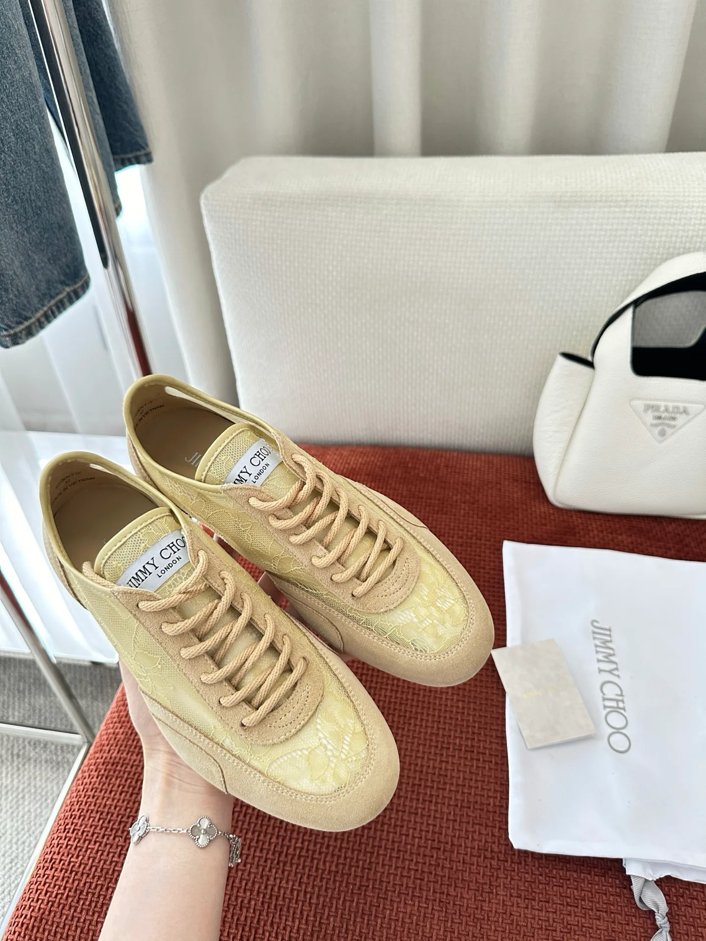 Кроссовки Женские Jimmy Choo 14838123