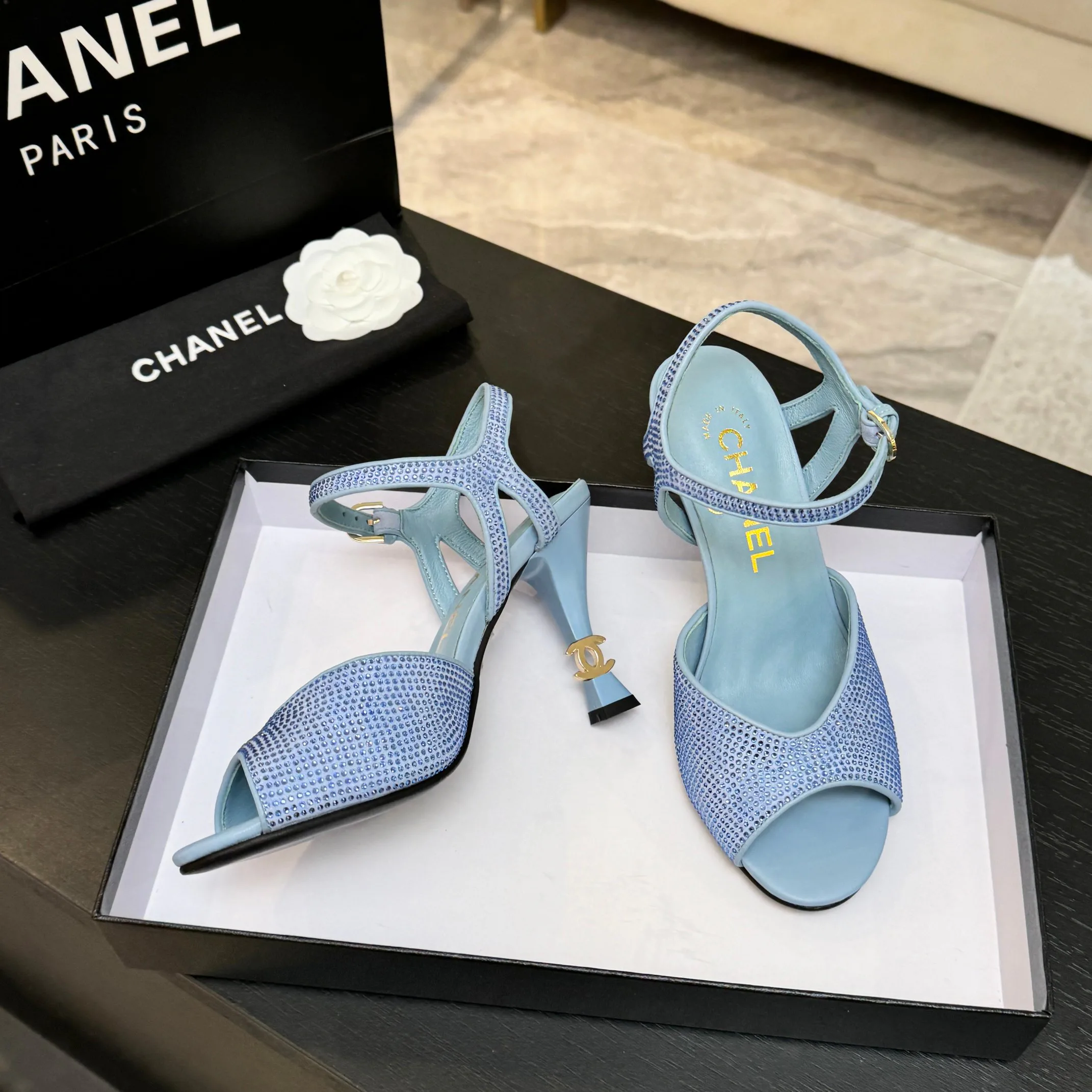 Босоножки Женские Chanel 1090987