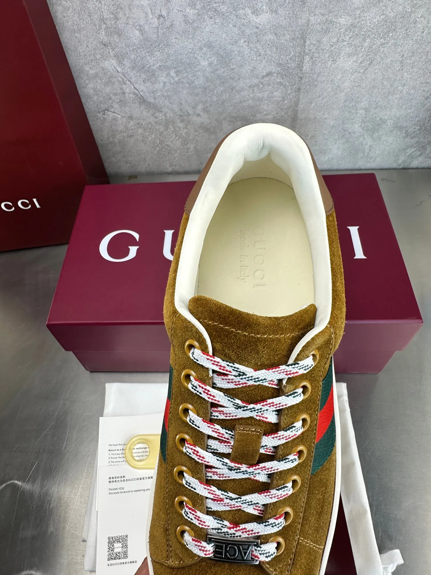 Кеды Мужские Gucci 1862025