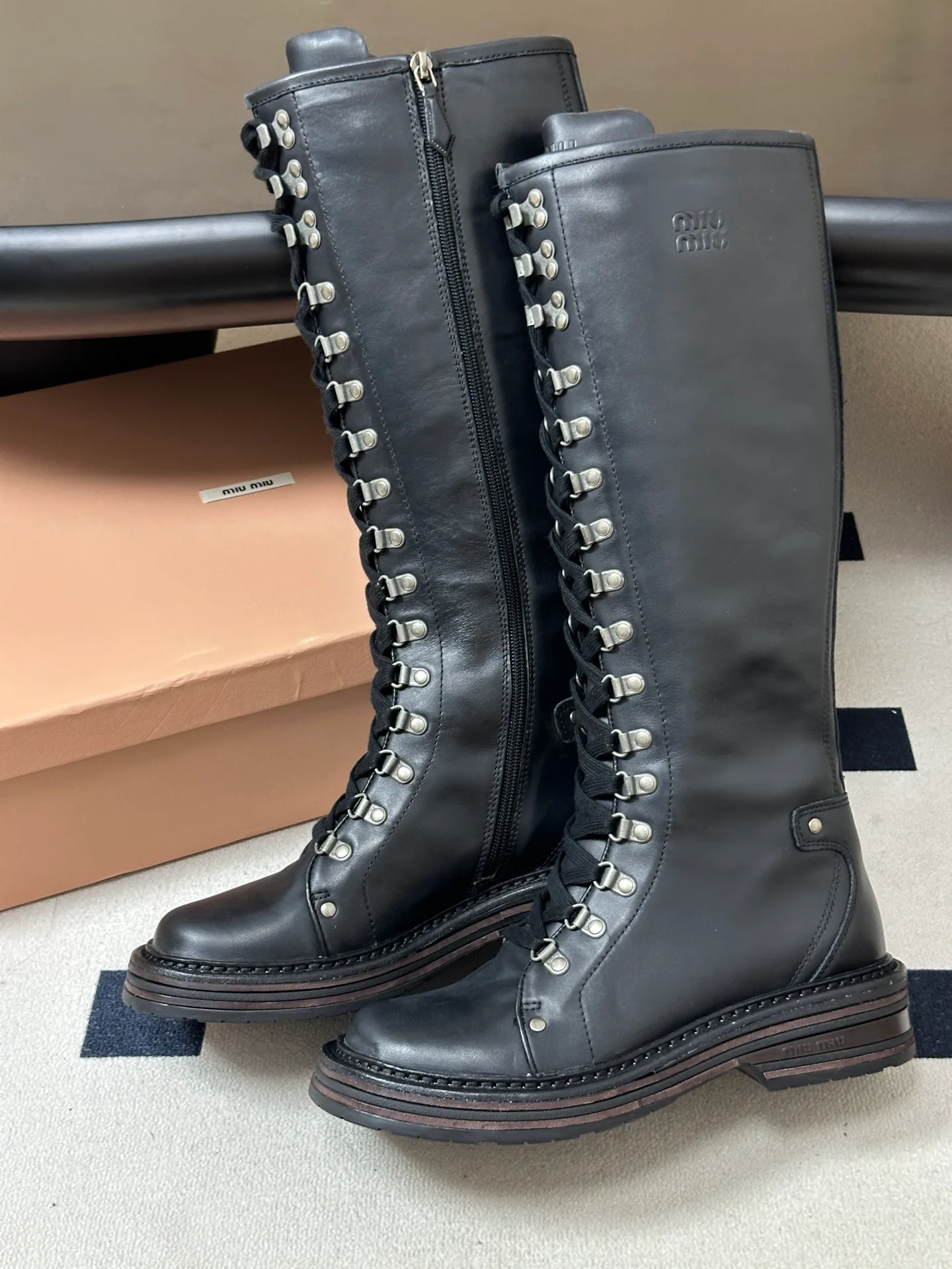 Ботинки Женские Miu Miu 17938776