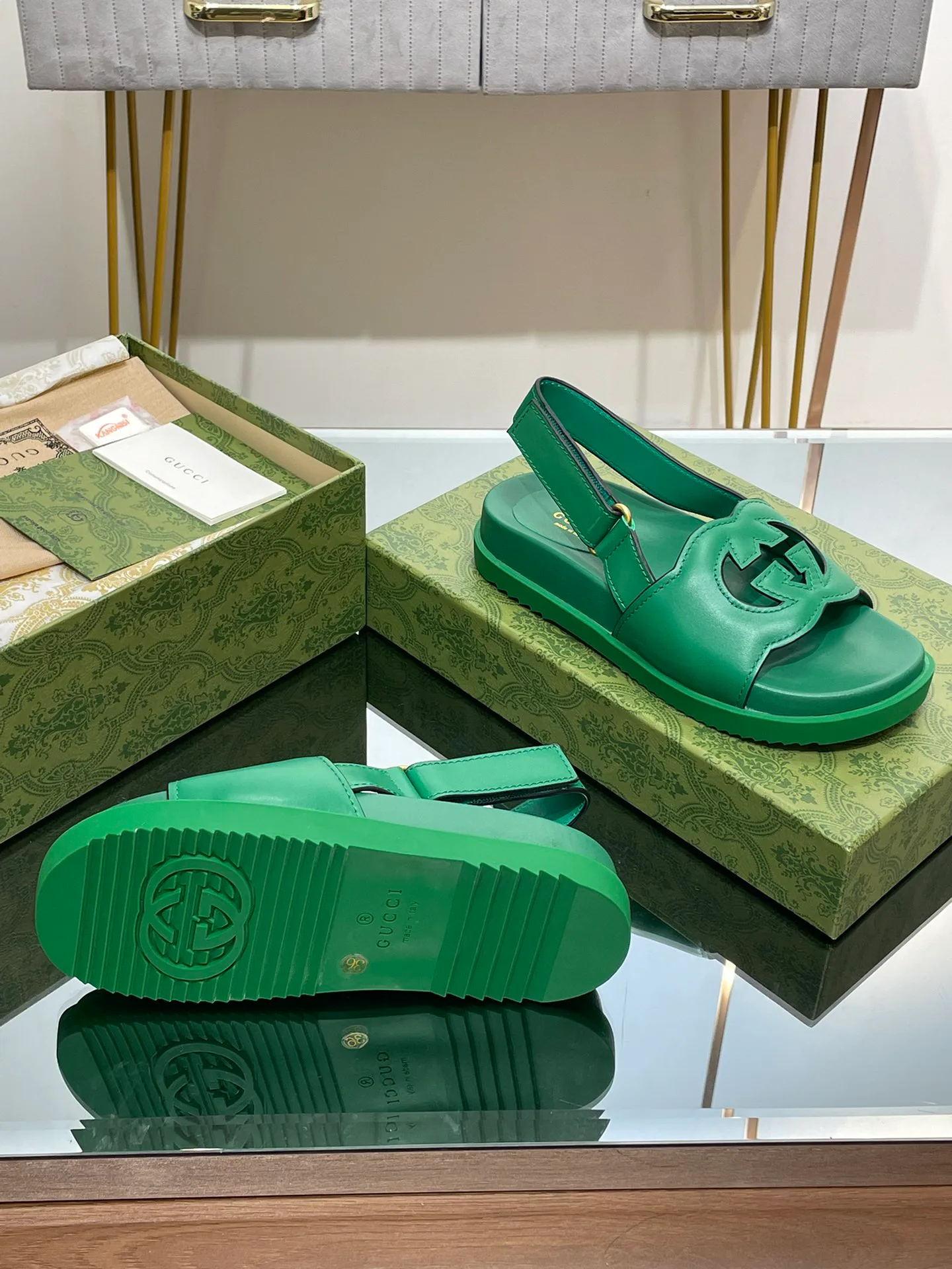 Сандалии Женские Gucci 21098