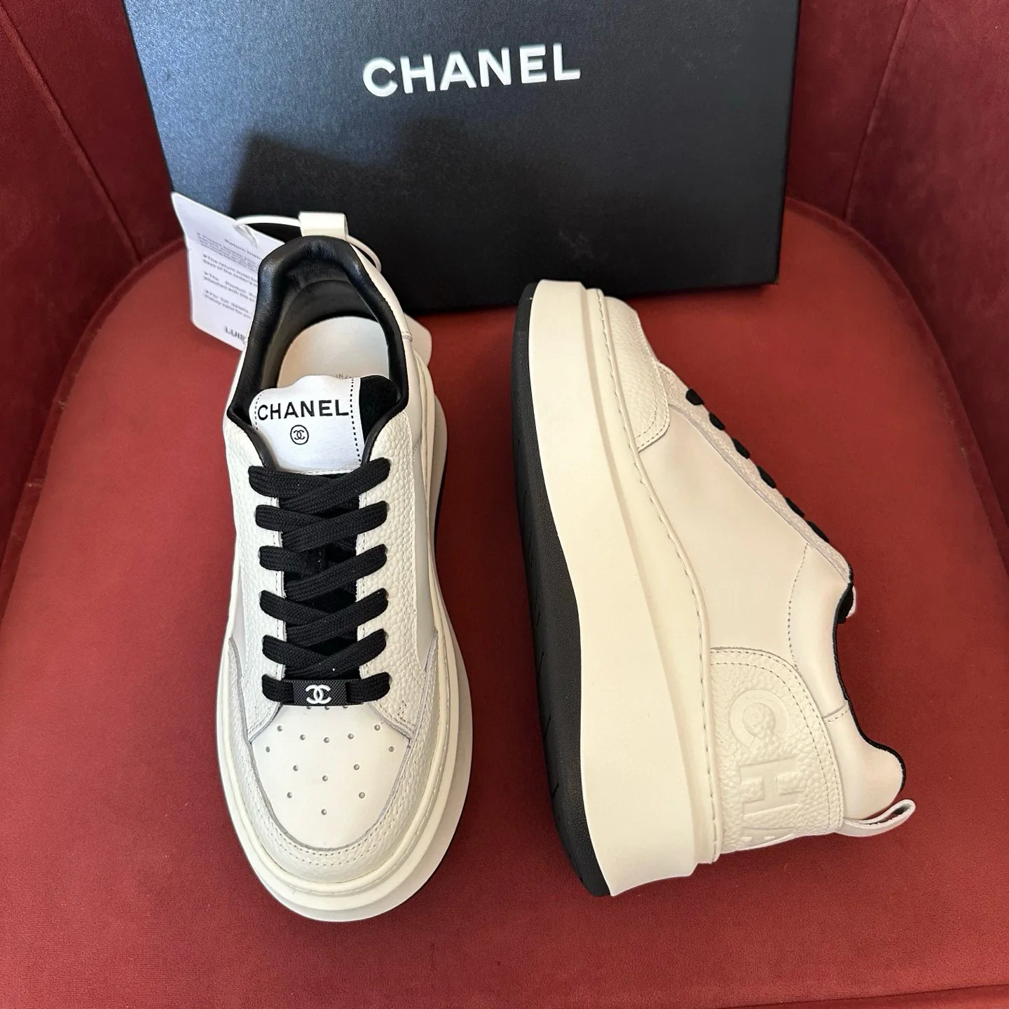 Кроссовки Женские Chanel 541783