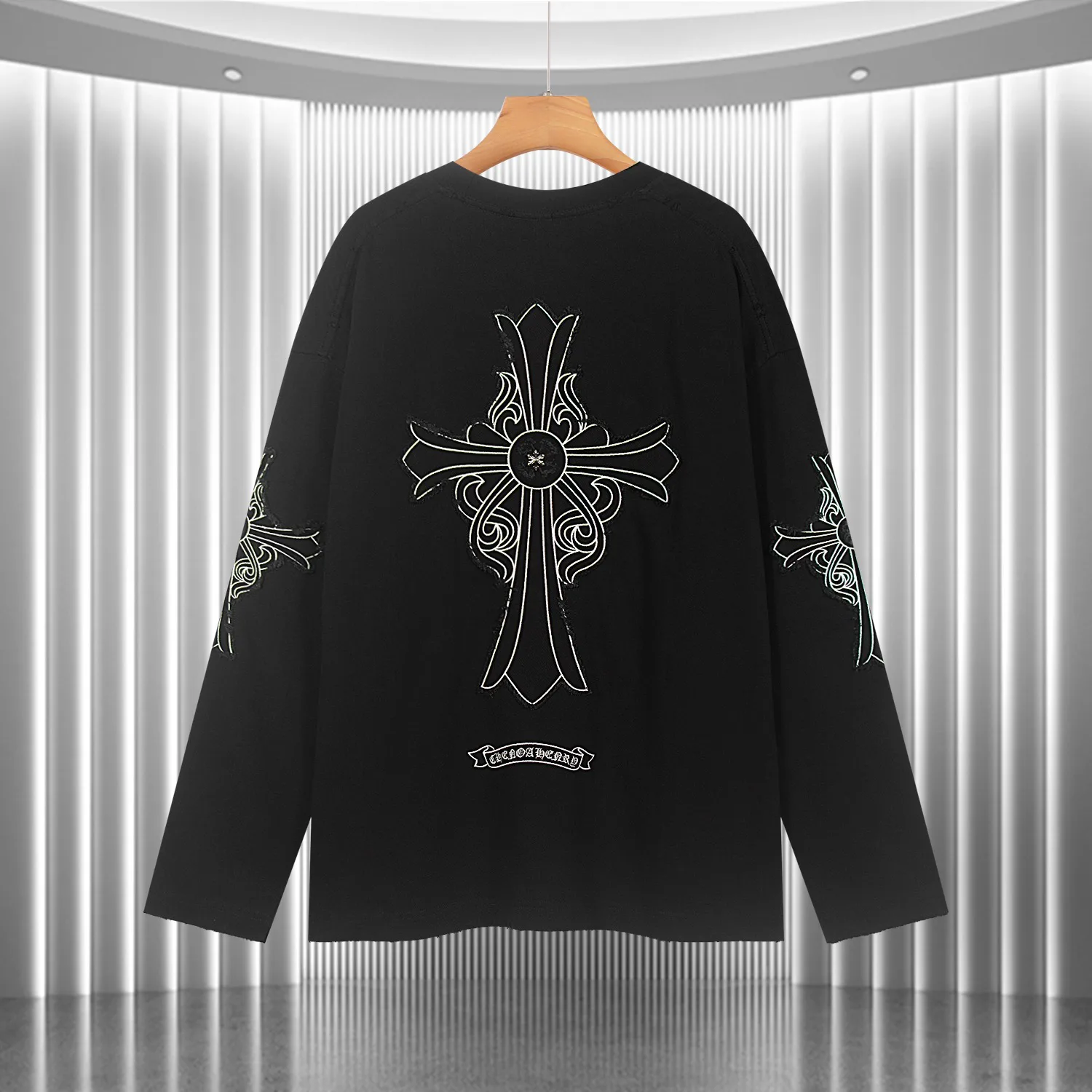 Лонгсливы Мужские Chrome Hearts 1264134