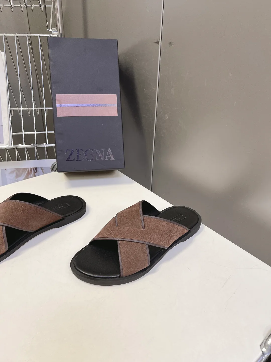 Шлепанцы Мужские Zegna 17138259