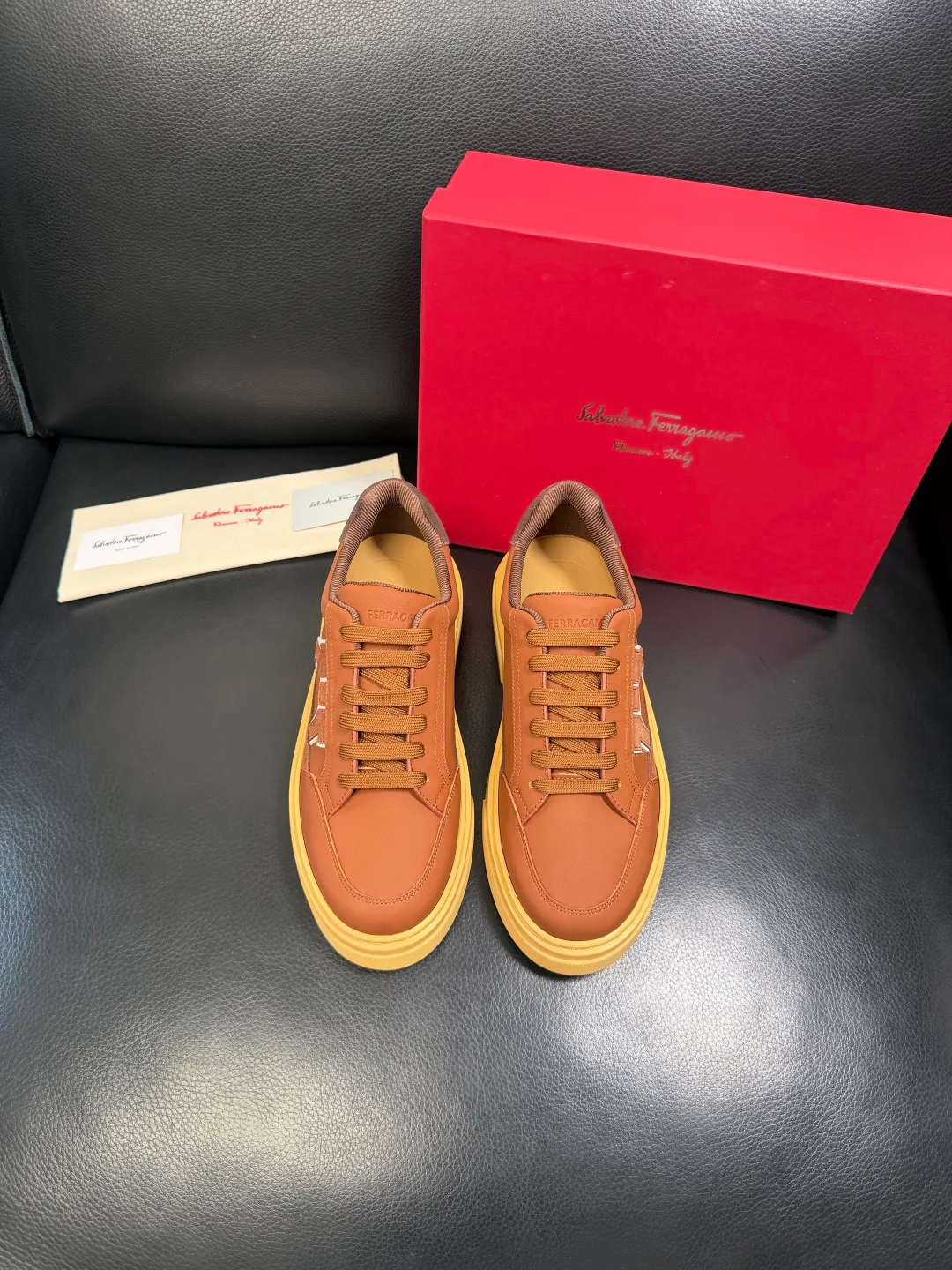 Кеды Мужские Salvatore Ferragamo 368964