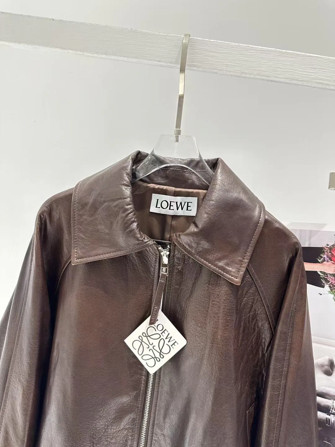 Кожаные Куртки И Дублёнки Женские Loewe 11429005