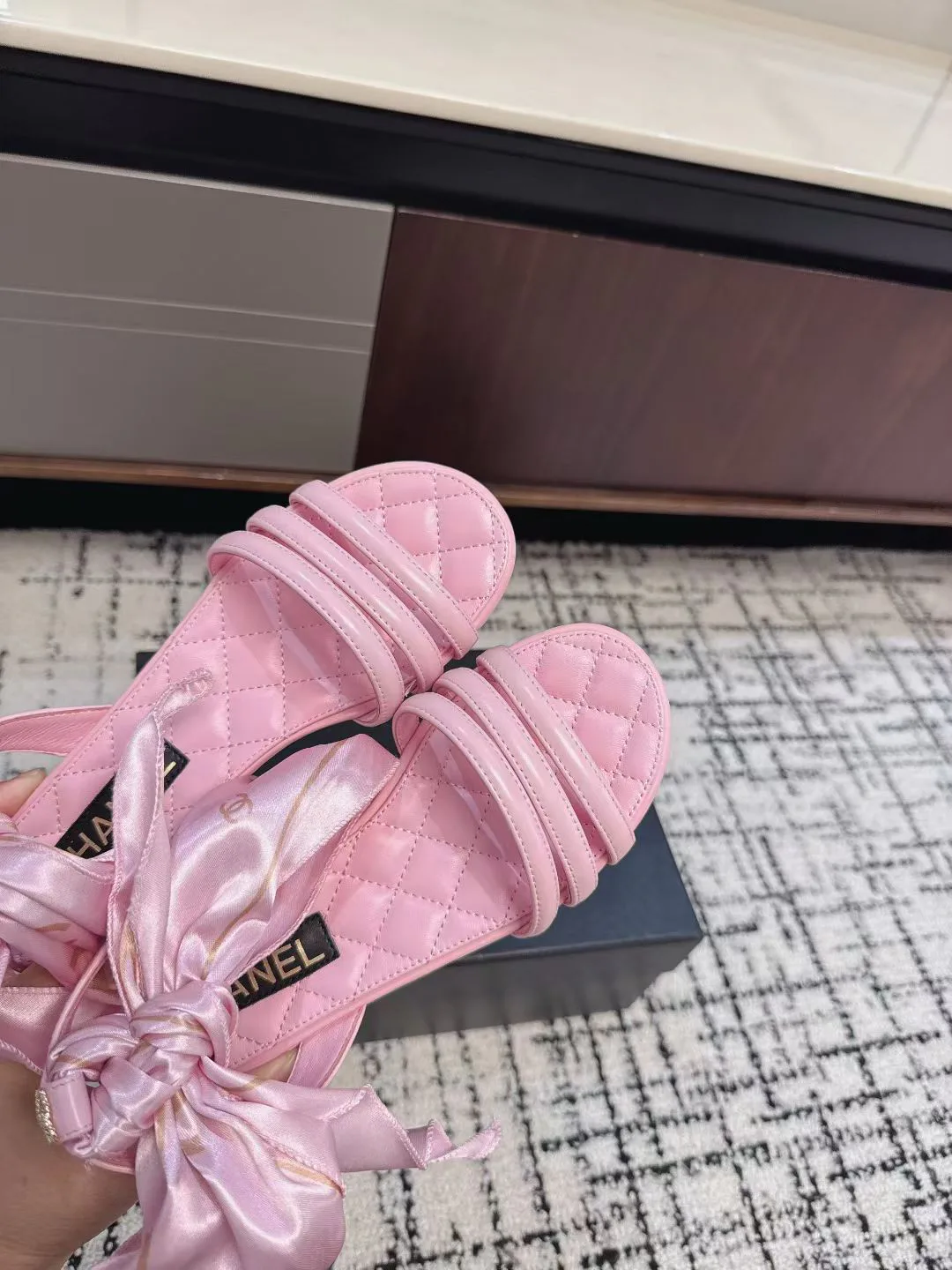 Сандалии Женские Chanel 496244