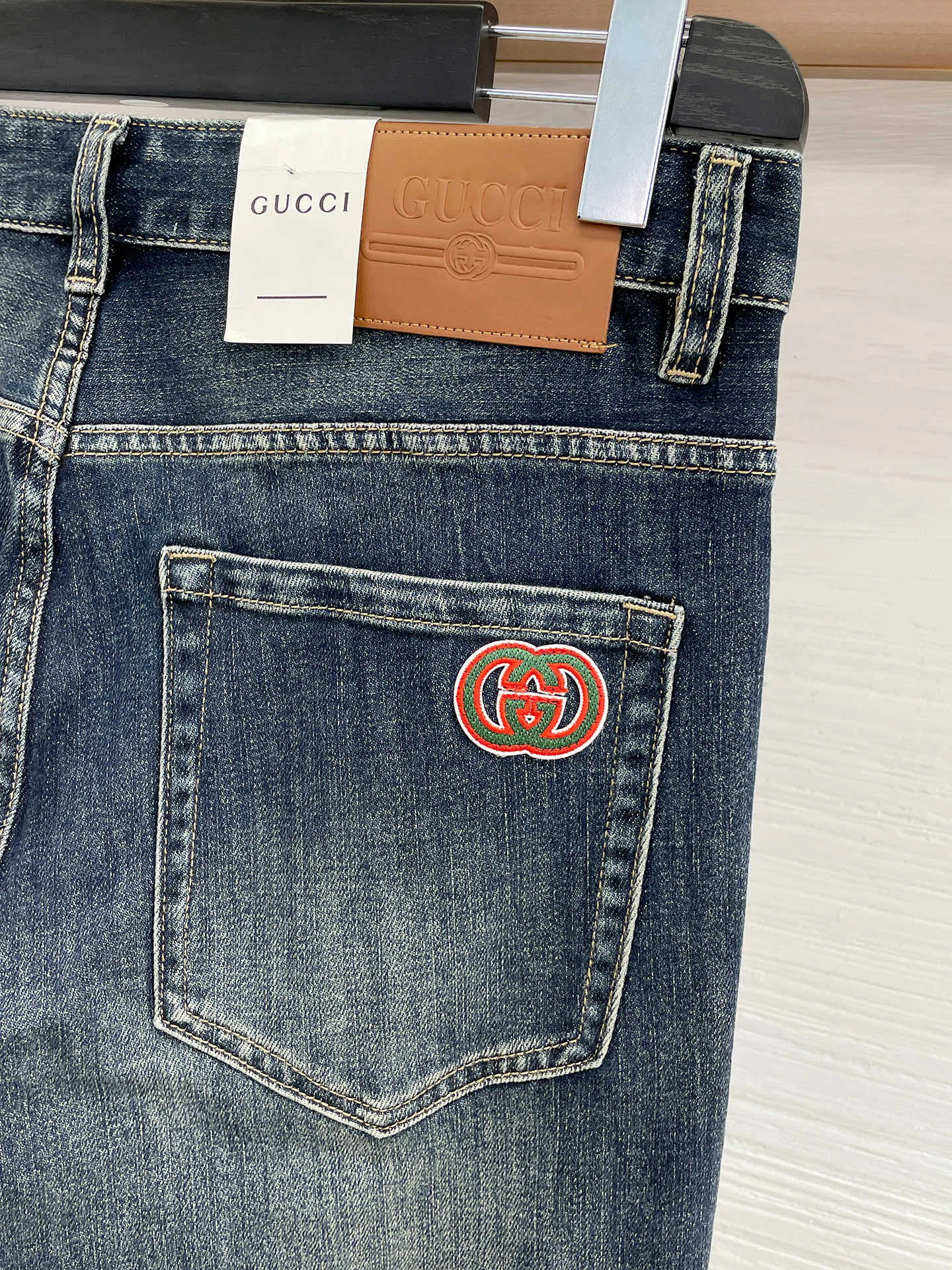 Джинсы Мужские Gucci 18543035