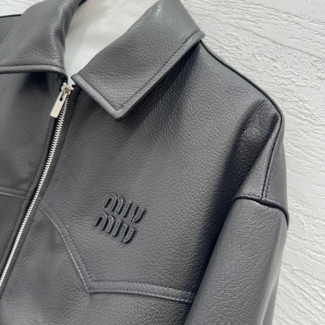 Кожаные Куртки И Дублёнки Женские Miu Miu 11484173