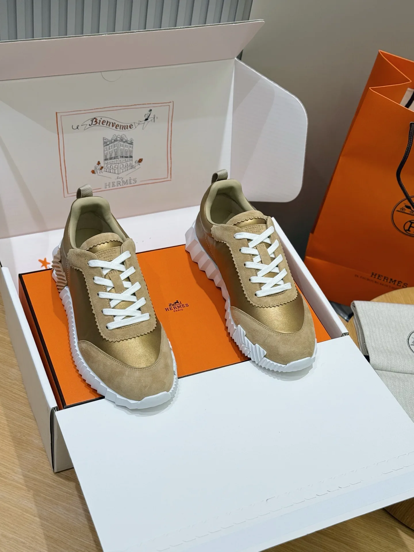 Кроссовки Мужские Hermes 13132134