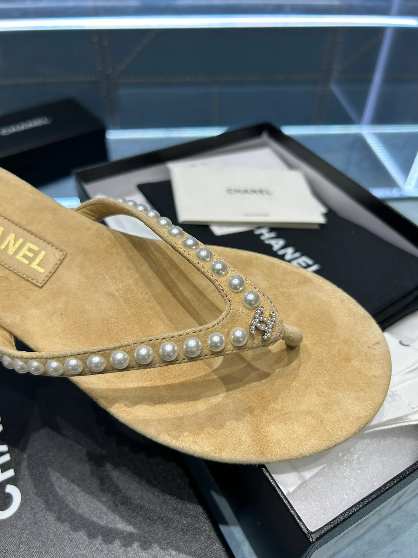 Шлепанцы Женские Chanel 18955