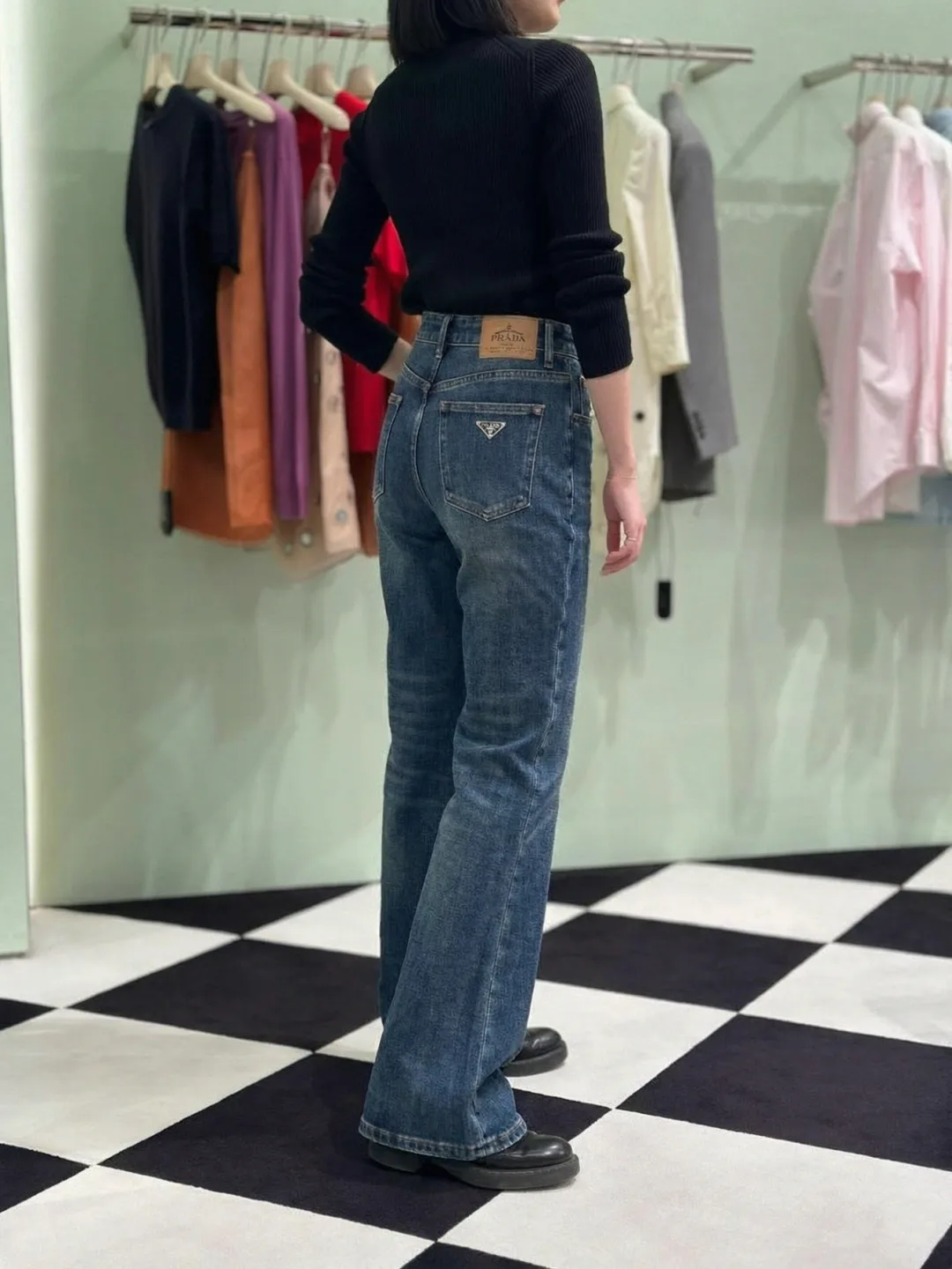 Джинсы Женские Prada 18710976