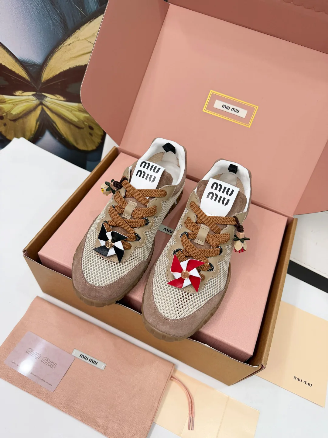 Кроссовки Женские Miu Miu 17245335
