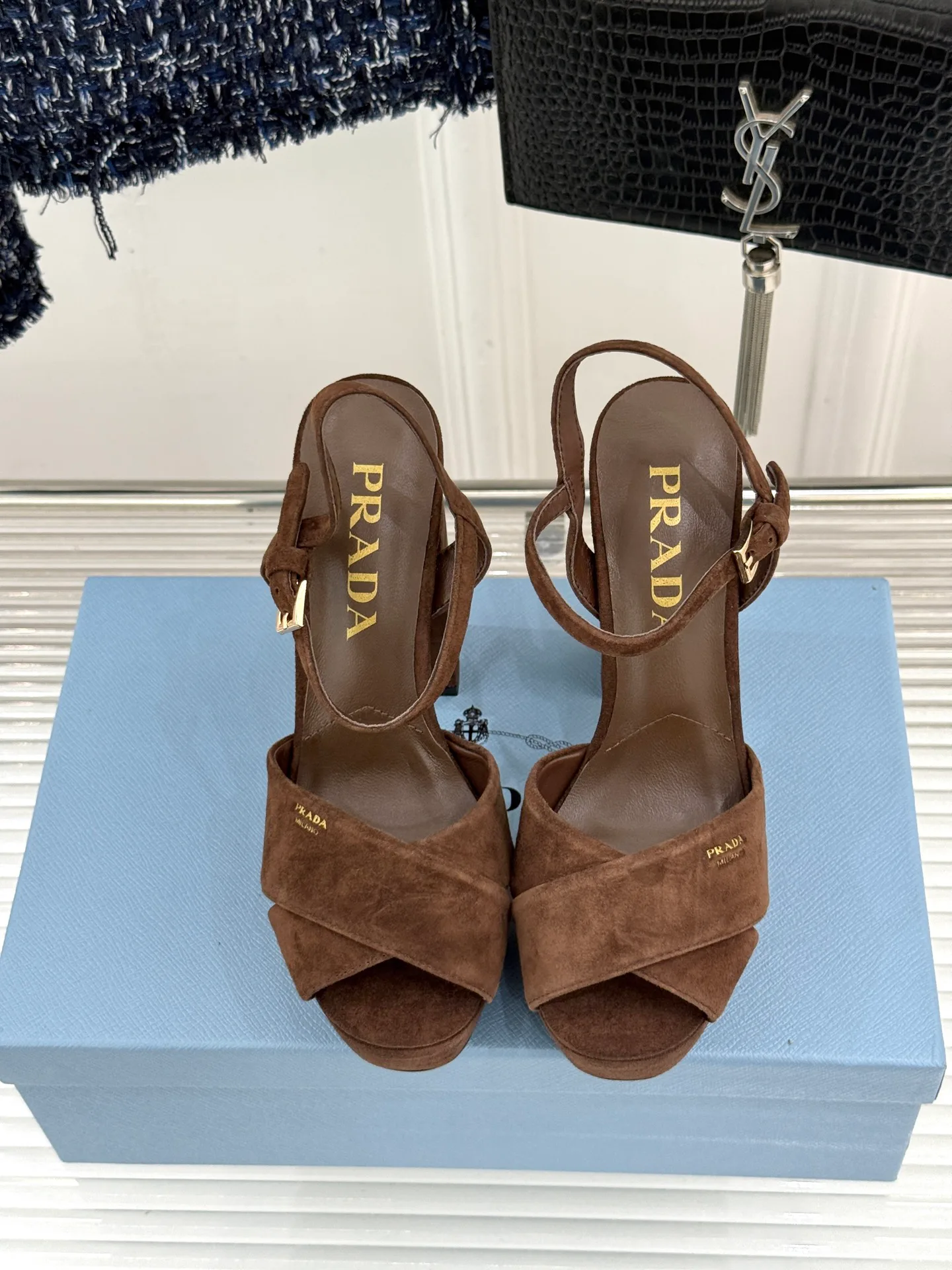 Босоножки Женские Prada 18627576
