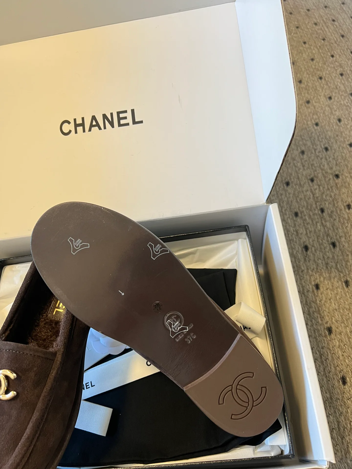 Лоферы И Мокасины Женские Chanel 18294576