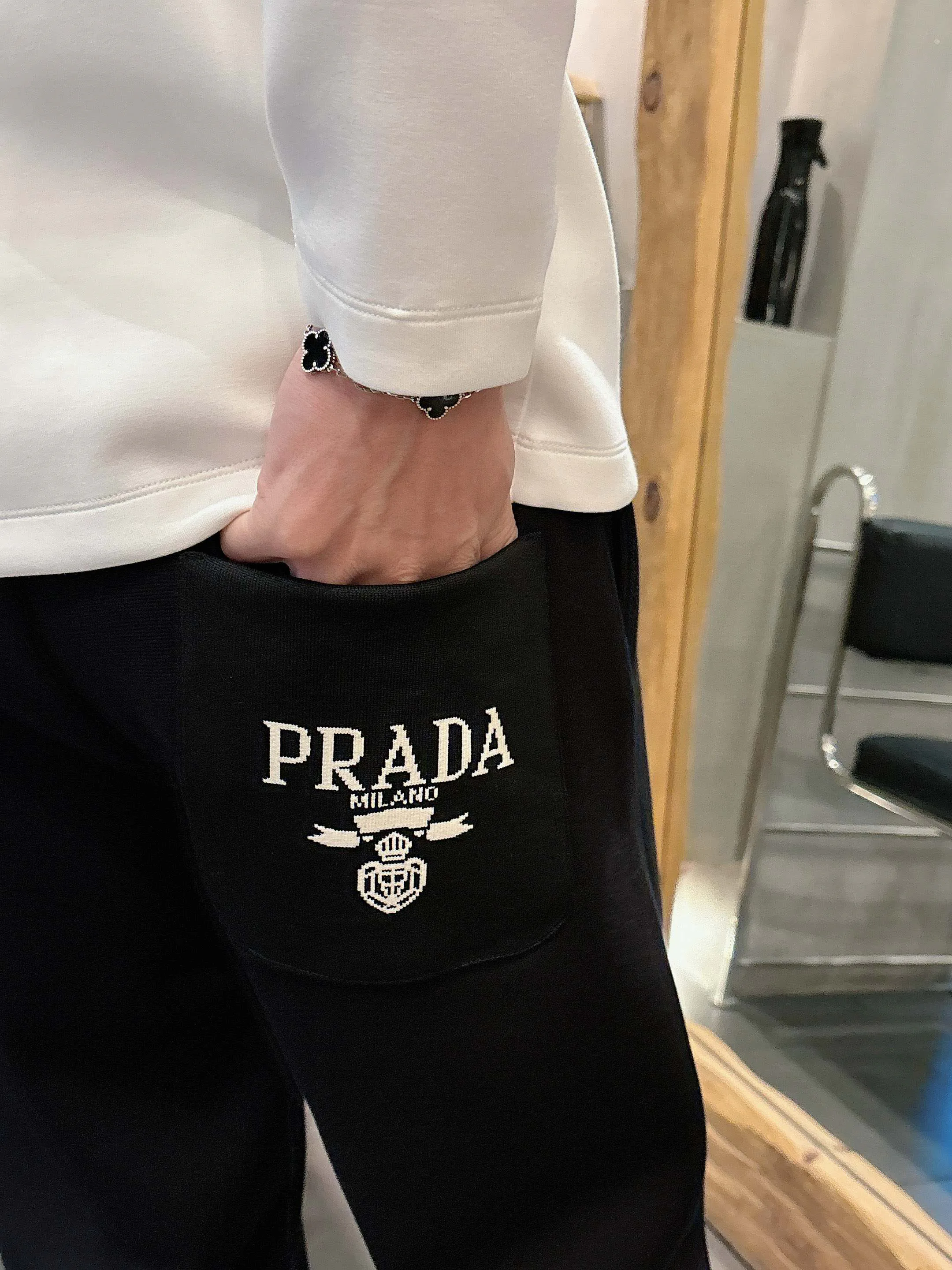 Брюки Мужские Prada 819098