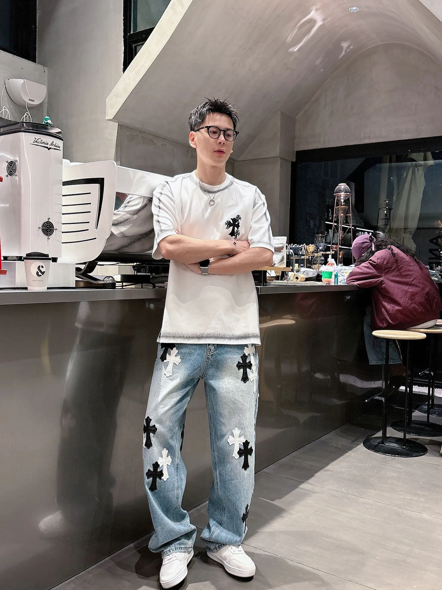 Футболки Мужские Chrome Hearts 11695030