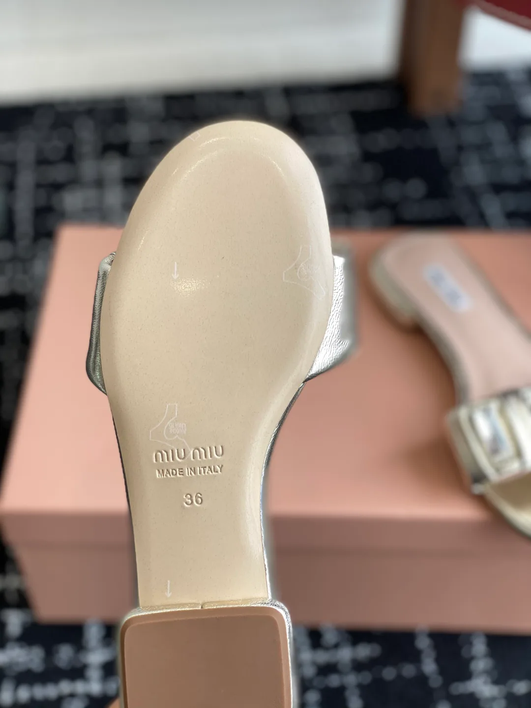 Шлепанцы Женские Miu Miu 19668