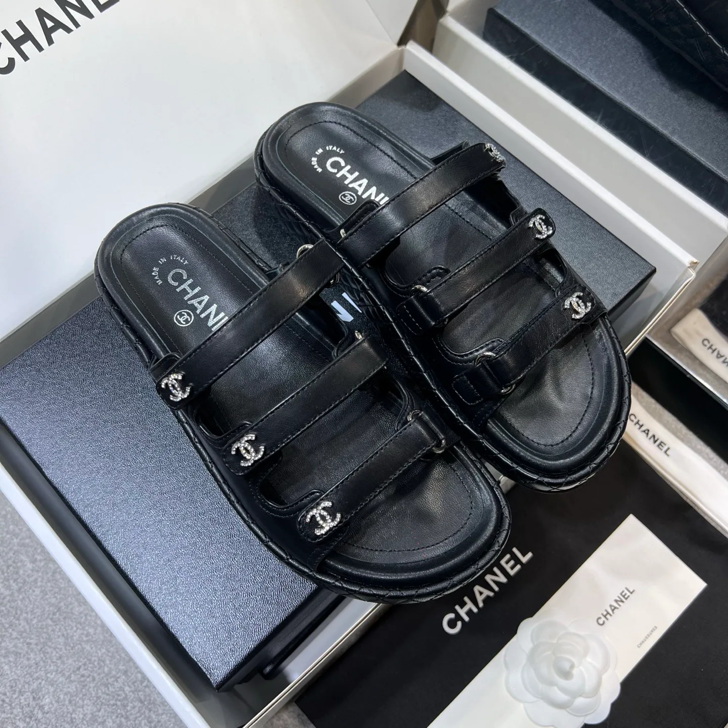 Шлепанцы Женские Chanel 15049