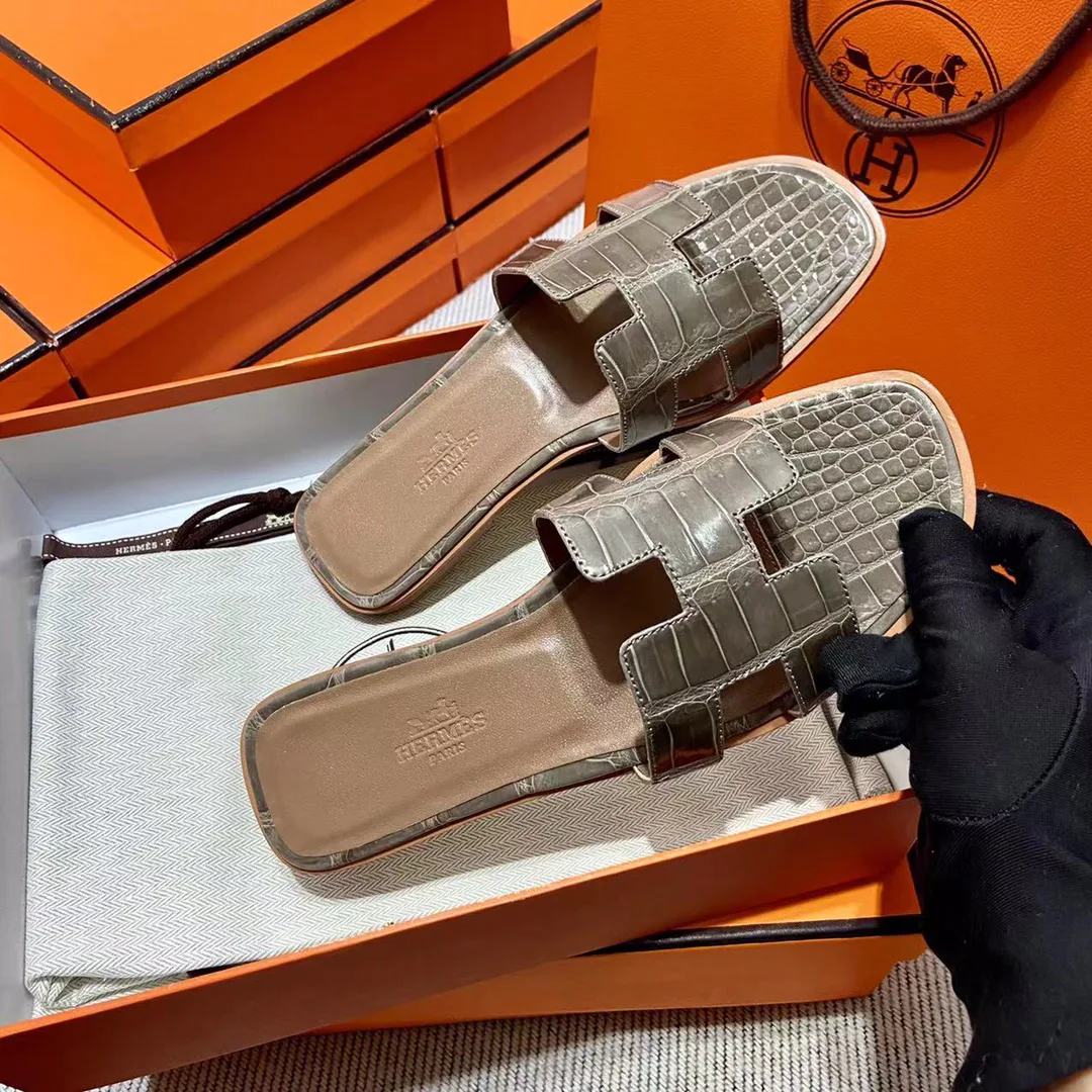 Шлепанцы Женские Hermes 4340615