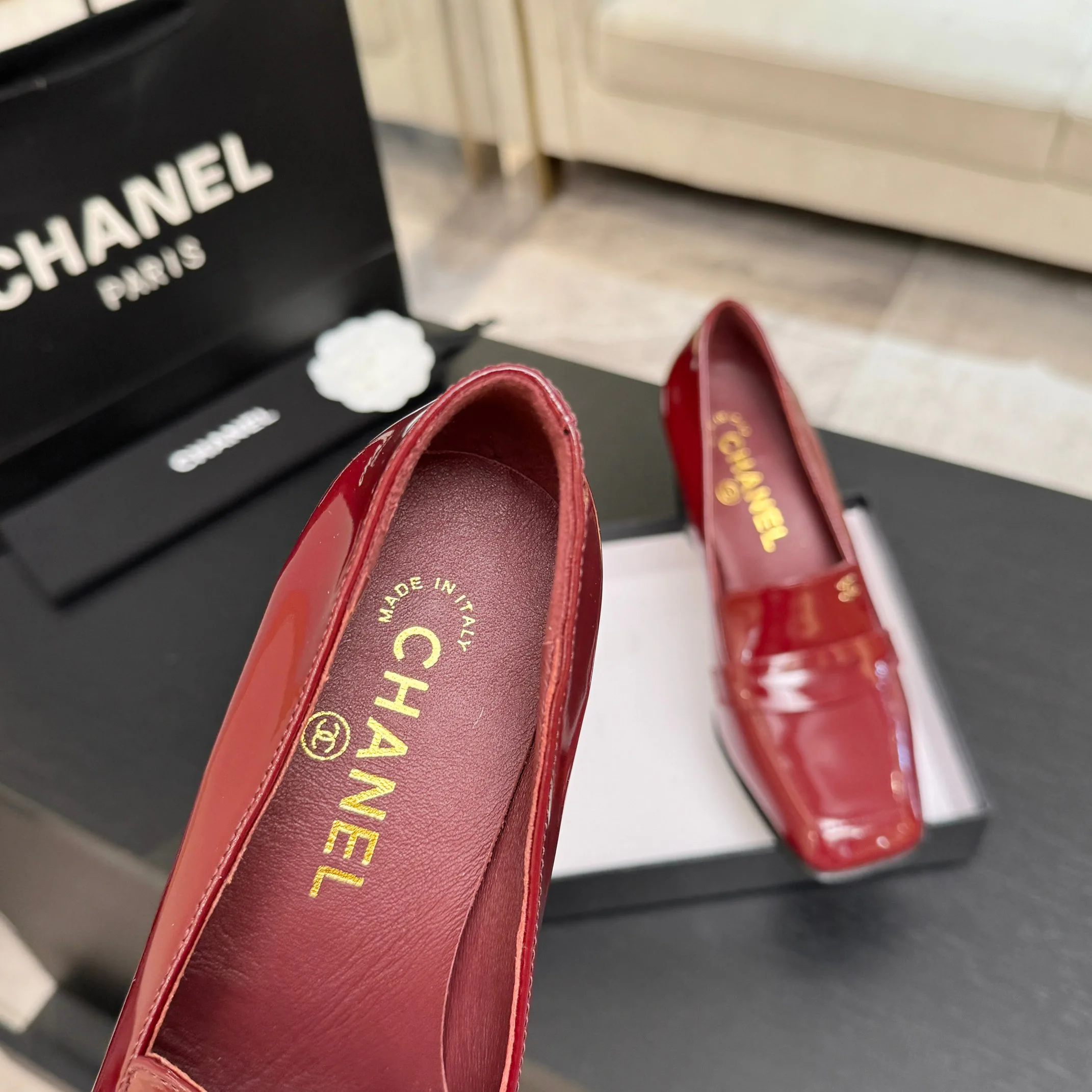 Лоферы И Мокасины Женские Chanel 18063085