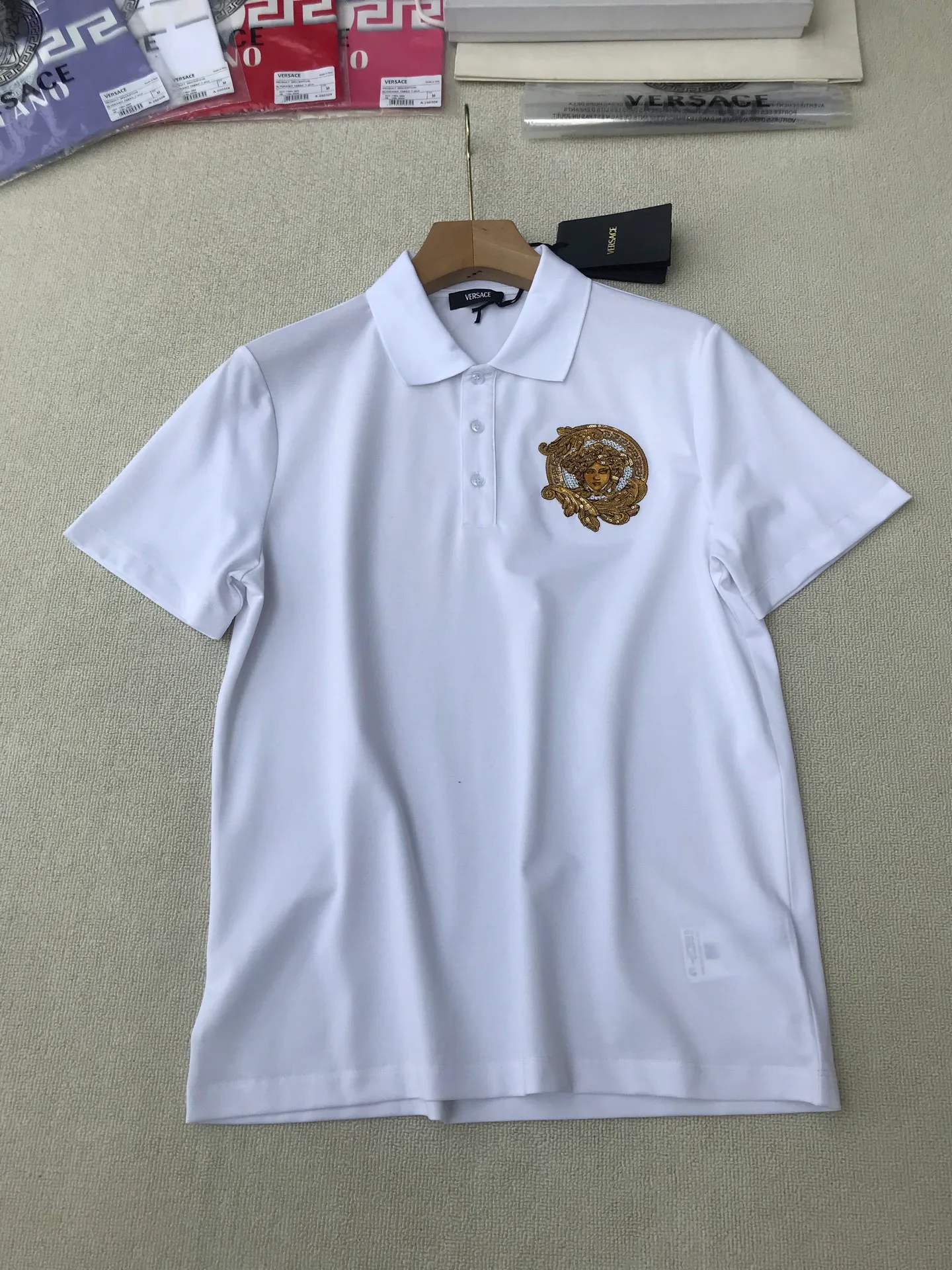 Рубашки Мужские Versace 11735901
