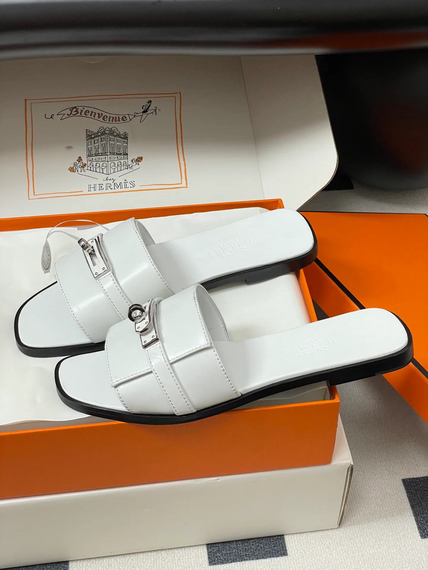 Босоножки Женские Hermes 9234378