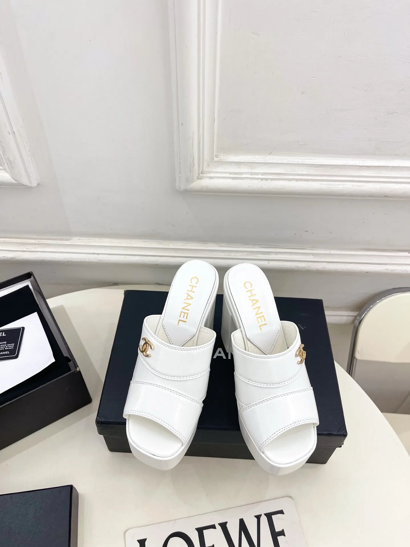 Босоножки Женские Chanel 13340923